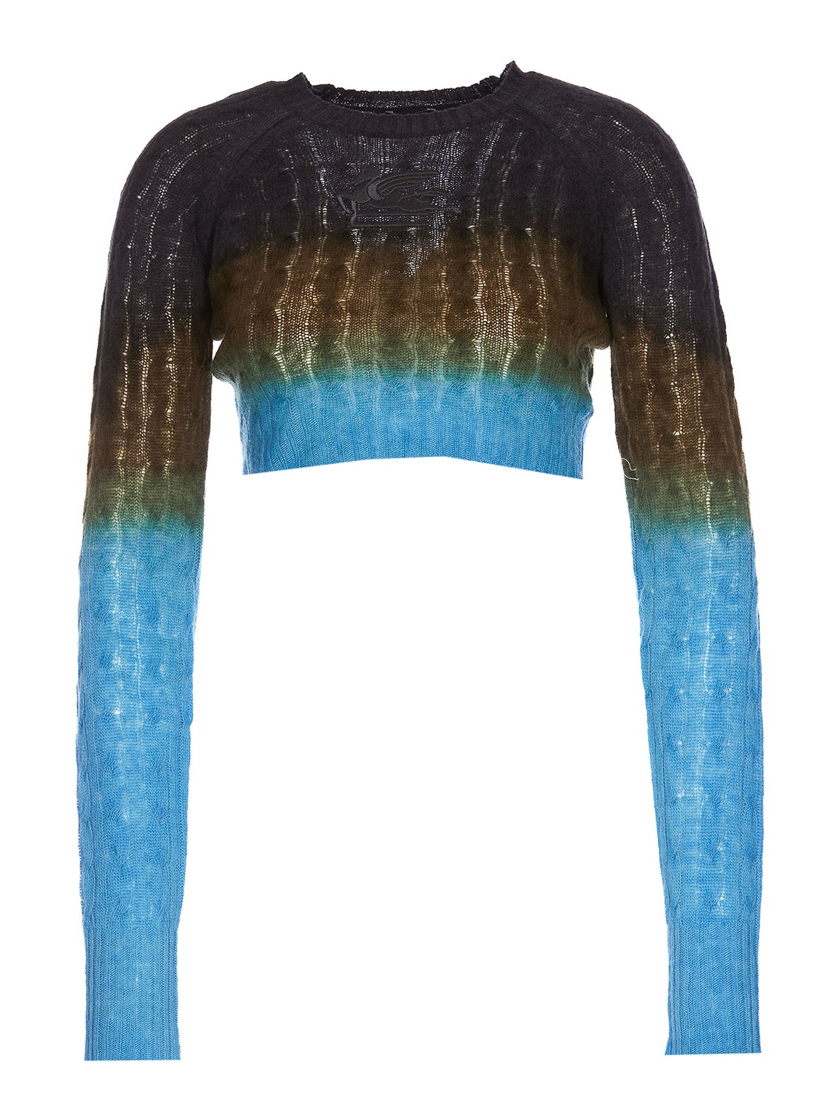 Etro Cropped sweater - Multicolour - Women|1280000000000