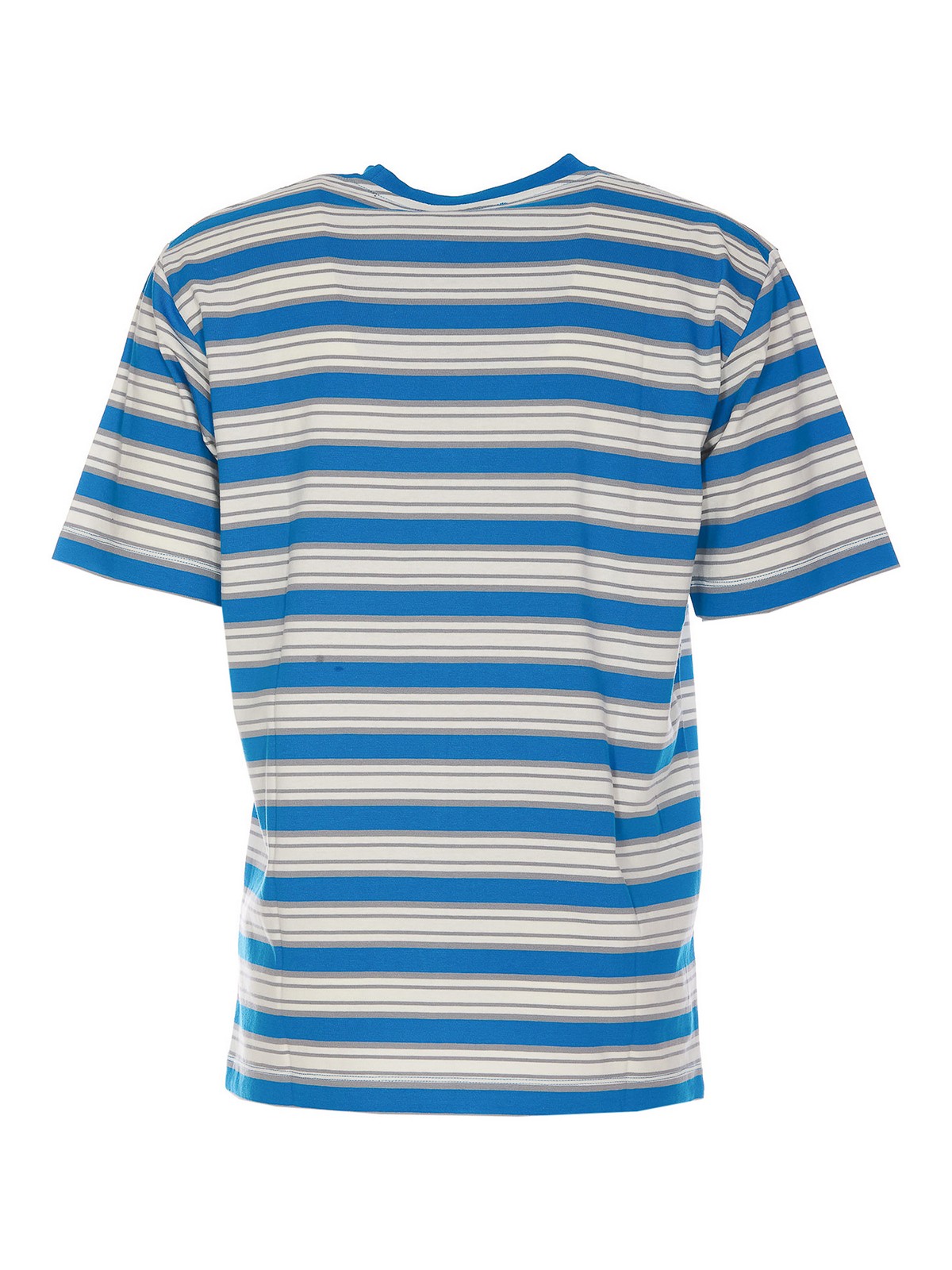 Shop Etudes Studio Wonder Striped T-shirt In Blue