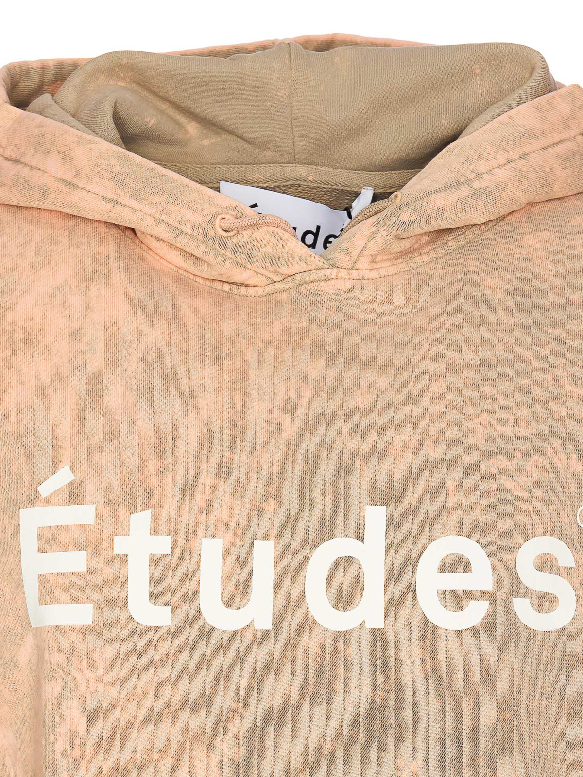Shop Etudes Studio Klein Logo Hoodie In Beige