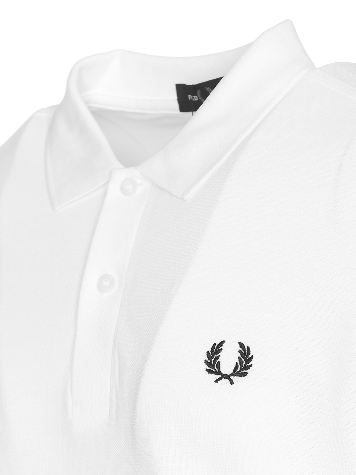Shop Fred Perry Polo T-shirt In White