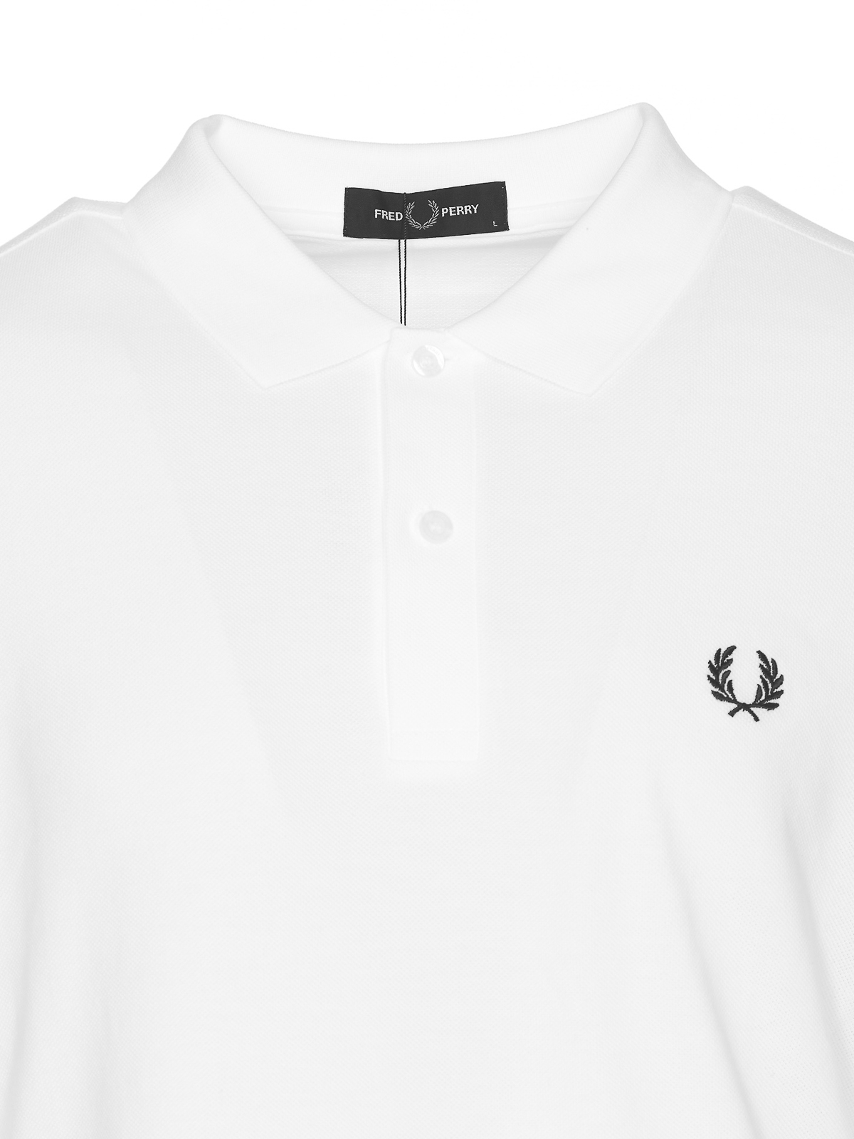 Shop Fred Perry Polo T-shirt In White