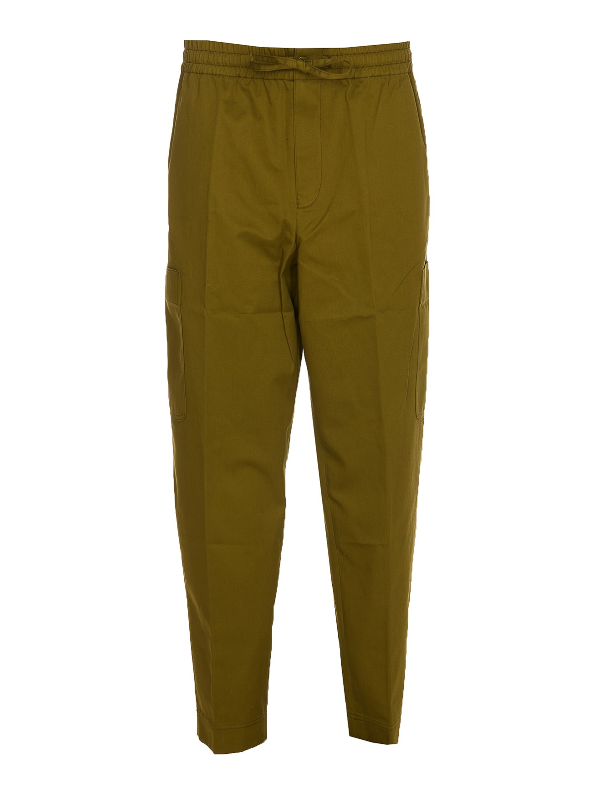 Kenzo Cargo Trousers In Green