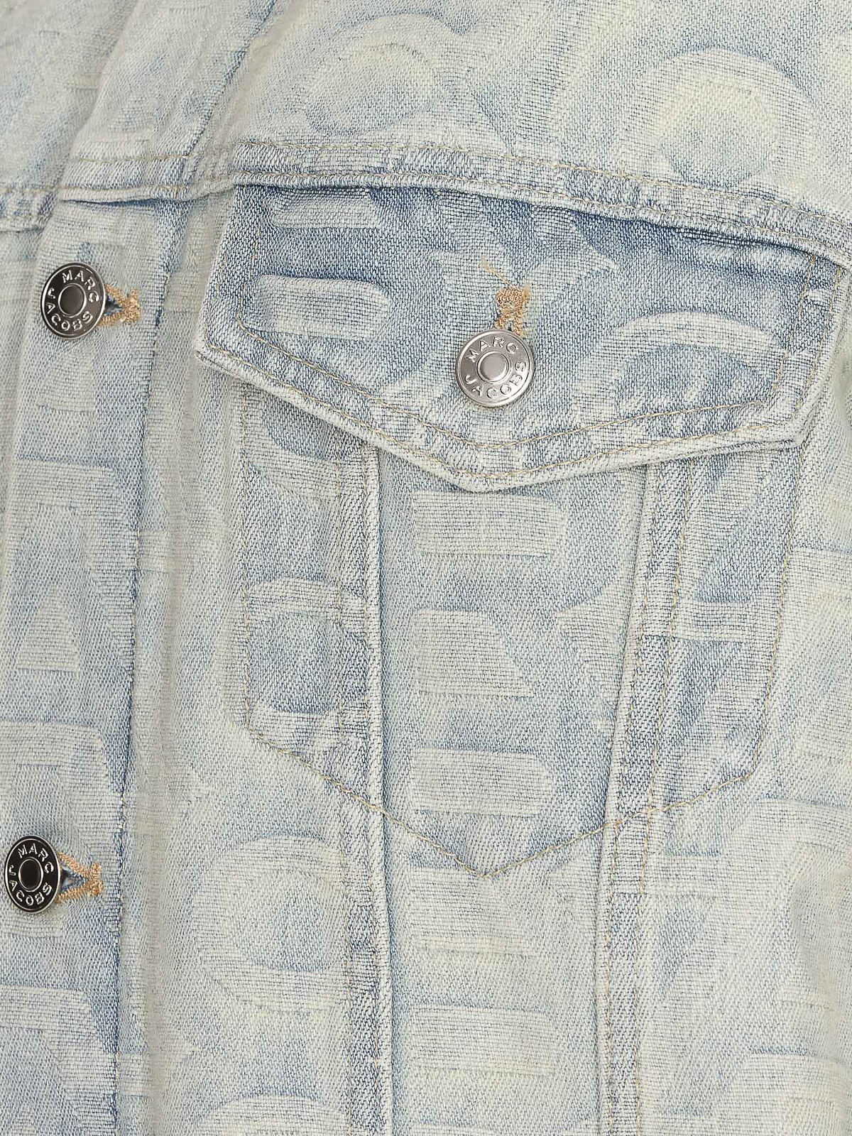 Marc Jacobs 'The Monogram Denim Jacket' - S