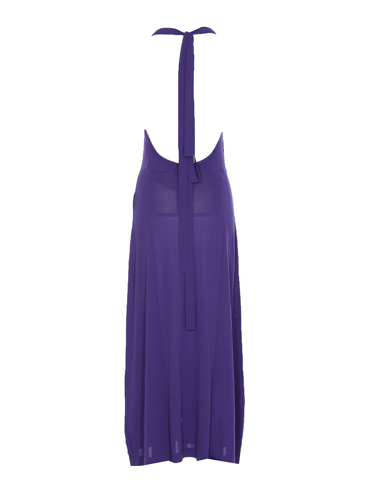 P.A.R.O.S.H. plissé maxi dress - Purple