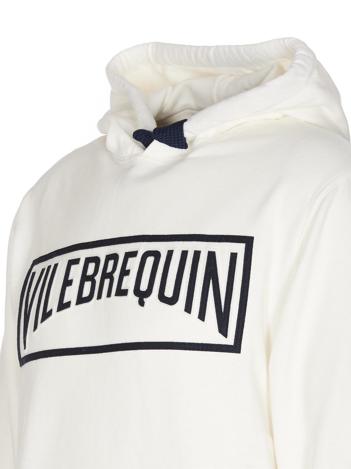Shop Vilebrequin Logo Hoodie In Blanco