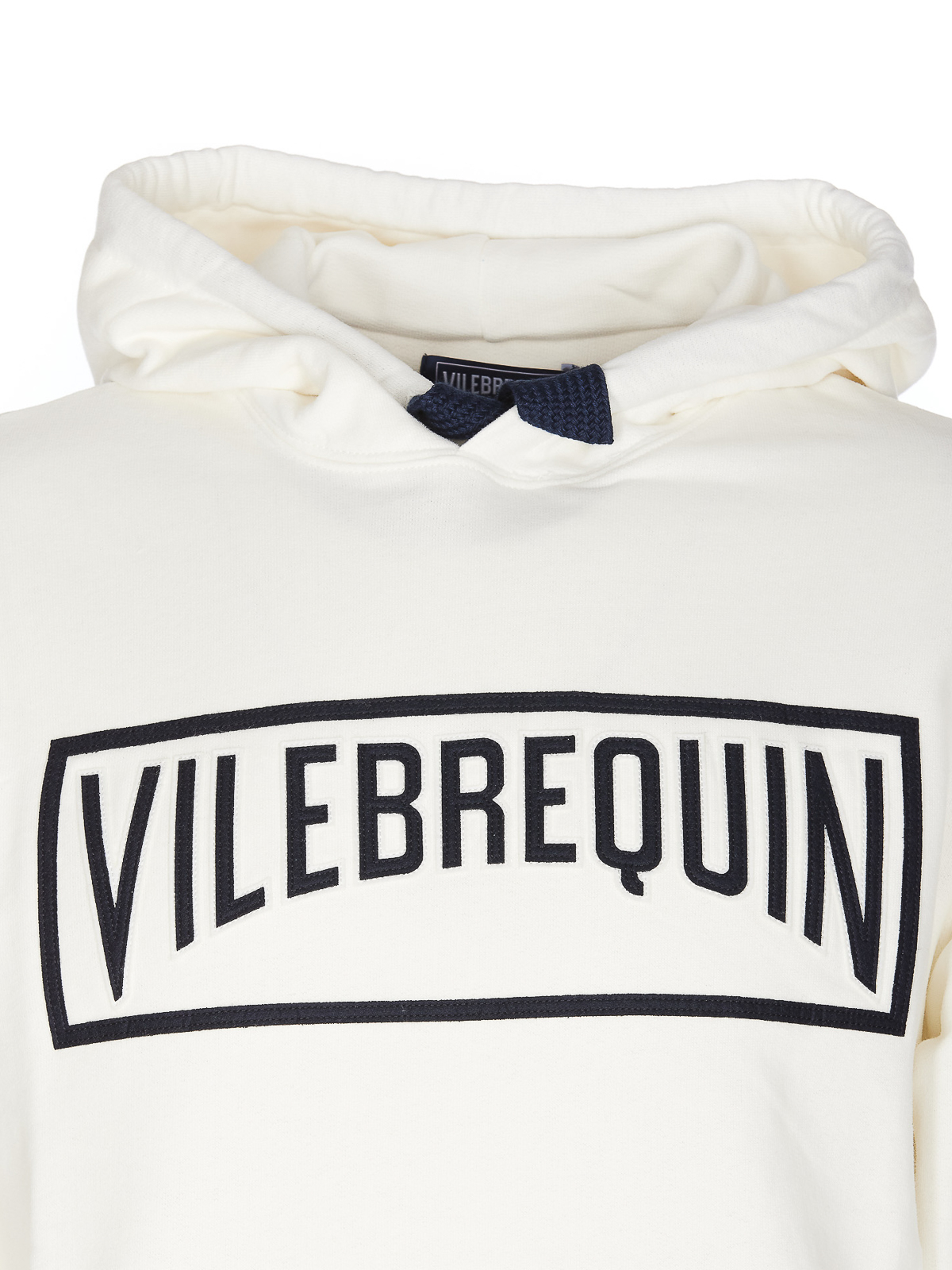 Shop Vilebrequin Logo Hoodie In Blanco