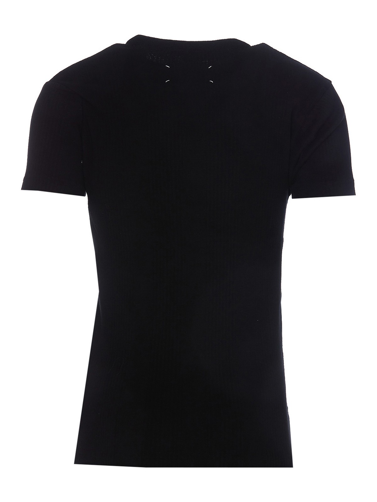 Shop Maison Margiela Camiseta - Negro In Black