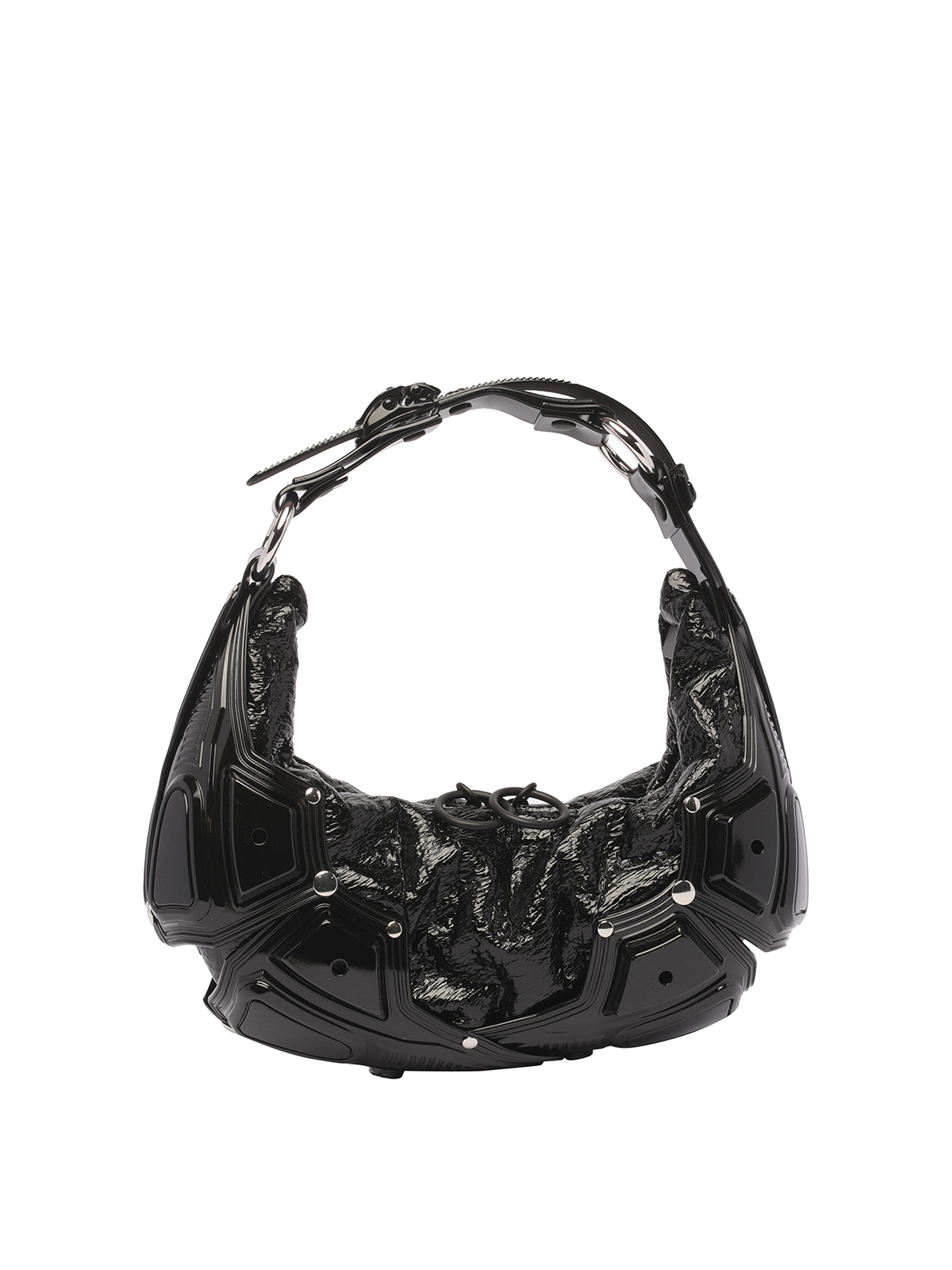 INNERRAUM HM0BSPEARLSBLACKSHINY 関税送料込 Innerraum ショルダーバッグ - 黒 | M02BSSLVY00BLACKSHINY