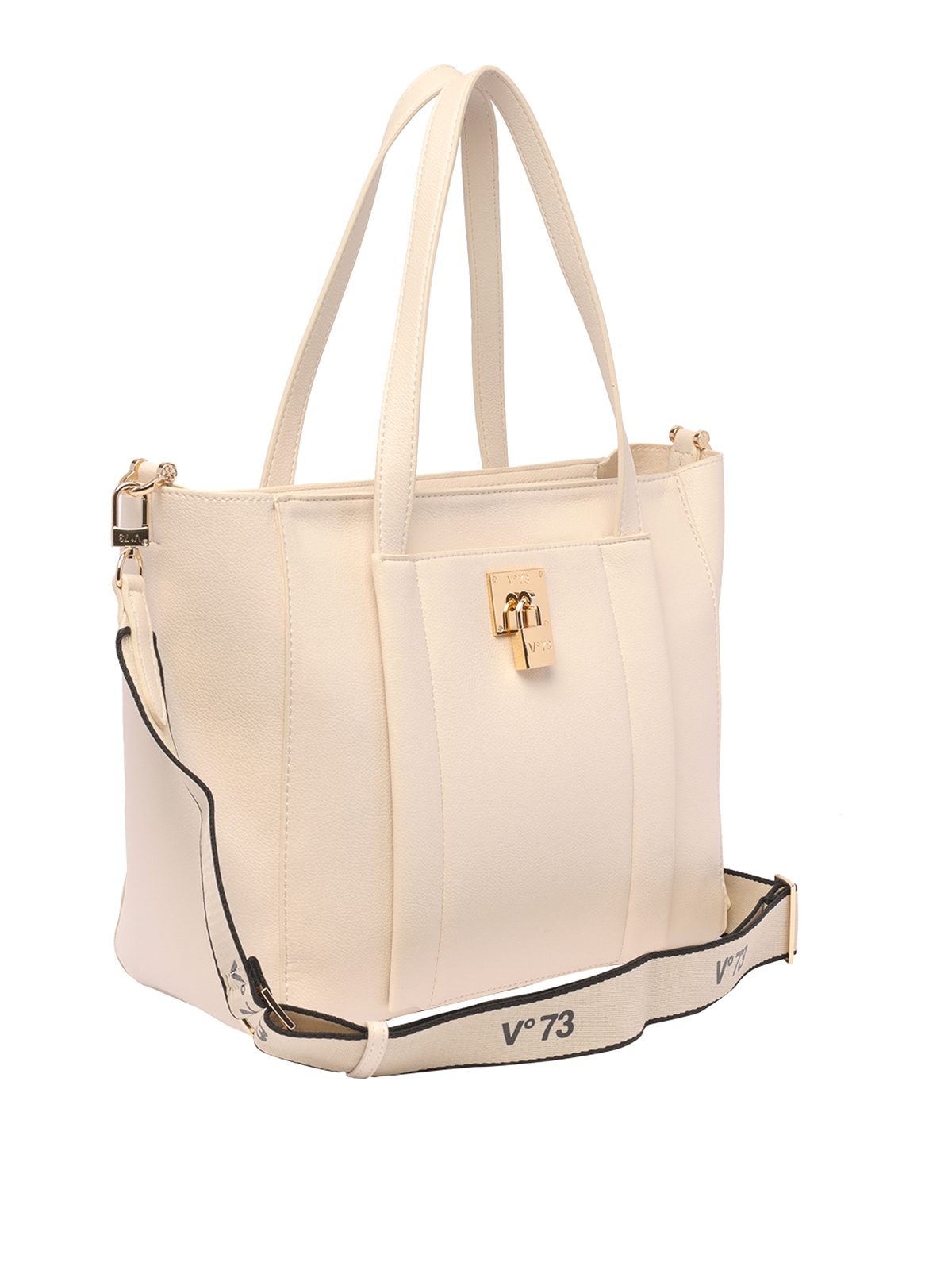 Shop V73 Titania Shopping Bag In White
