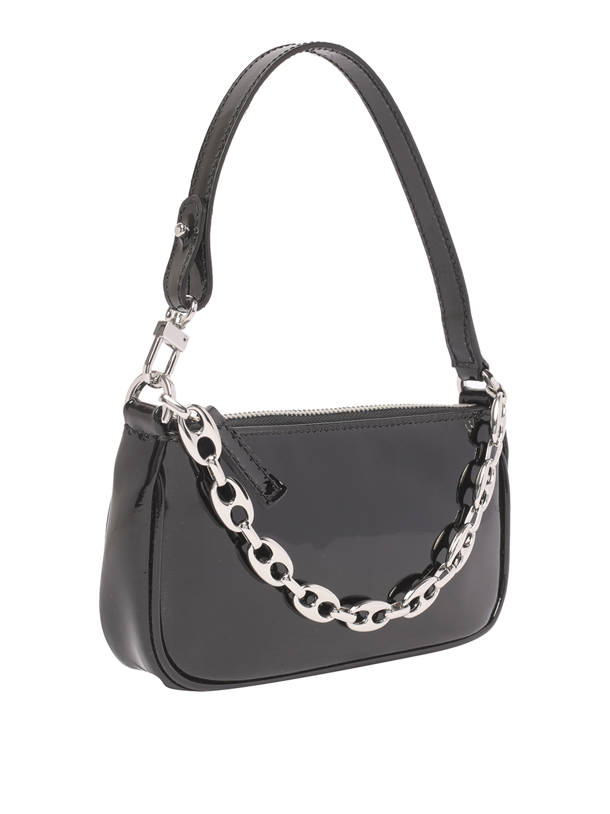 BY FAR Mini Rachel Shoulder Bag - Black