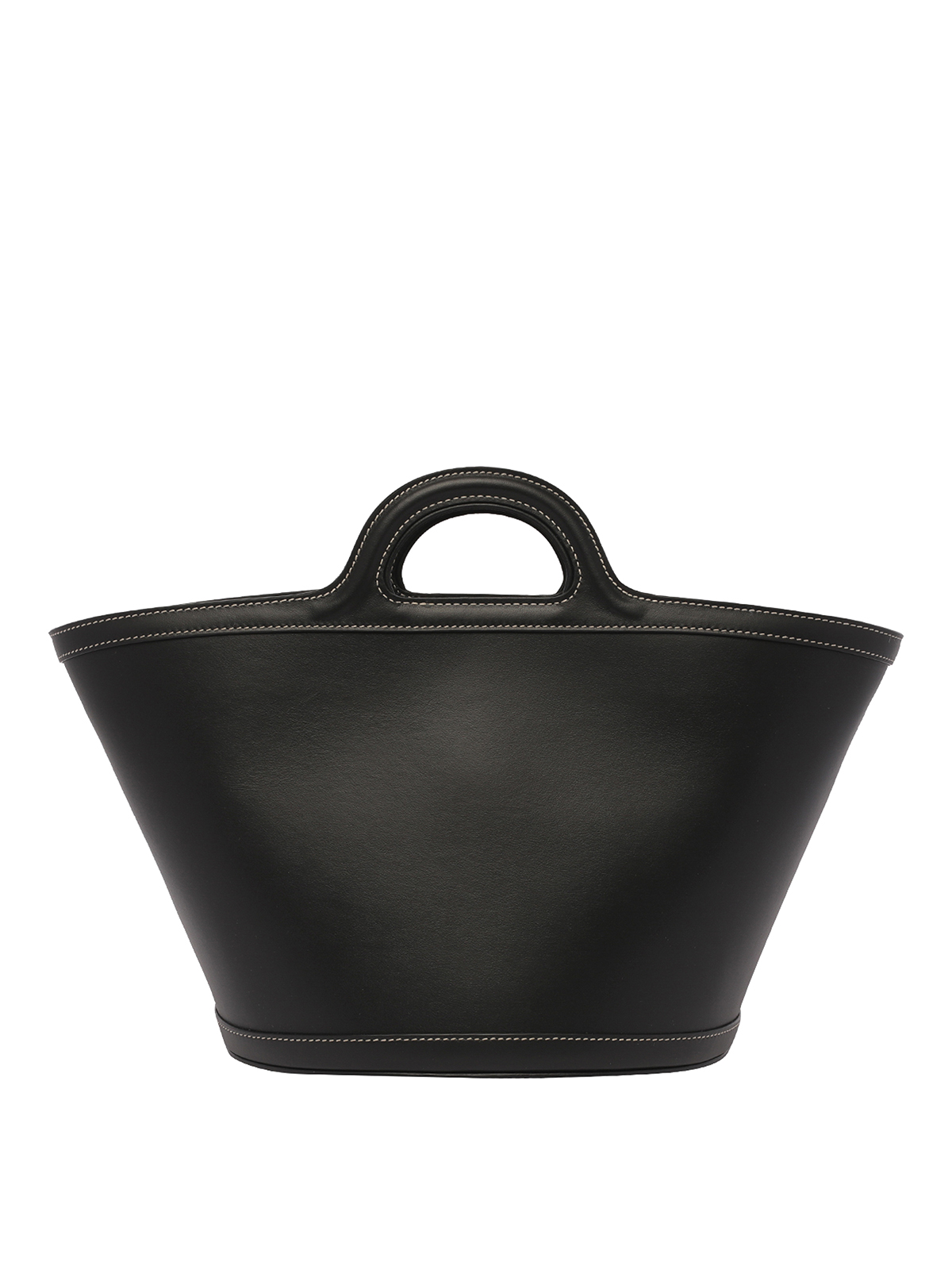 Shop Marni Small Tropicalia Handbag In Black