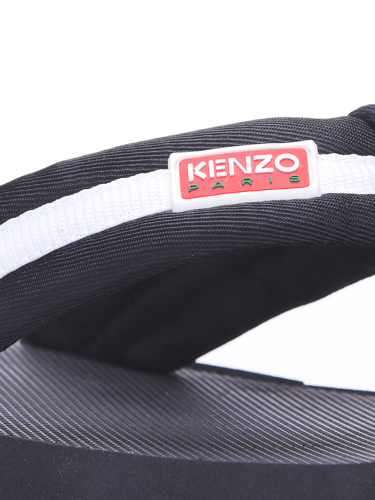 Shop Kenzo Setta Flip Flop Sandals In Black