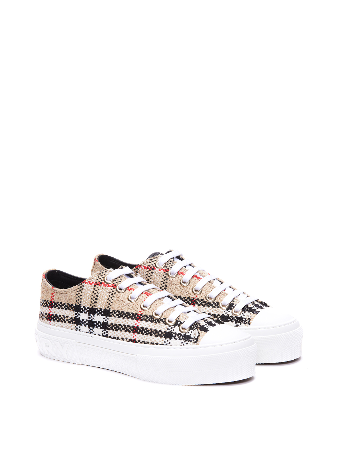 Burberry rainbow hotsell vintage check sneakers