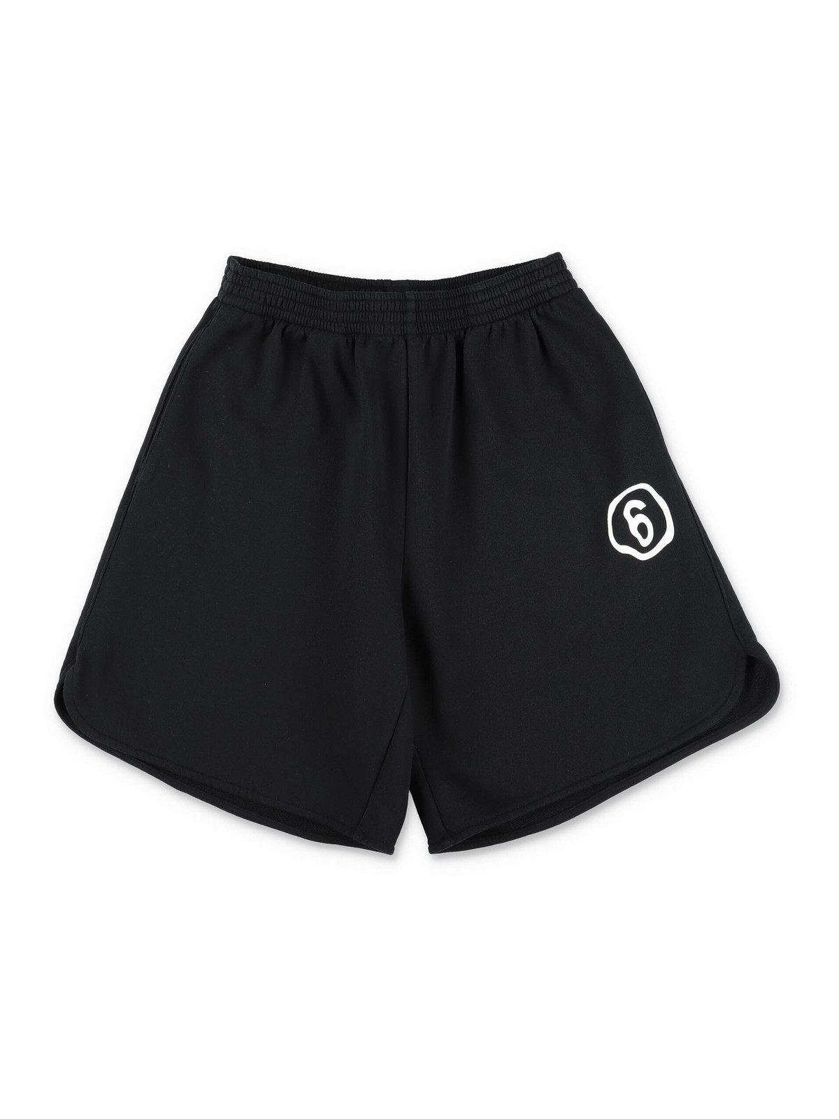 パンツ MM6 Maison Margiela fake leather shorts Black Paneled Faux-Leather Shorts by MM6 Maison Margiela on Sale