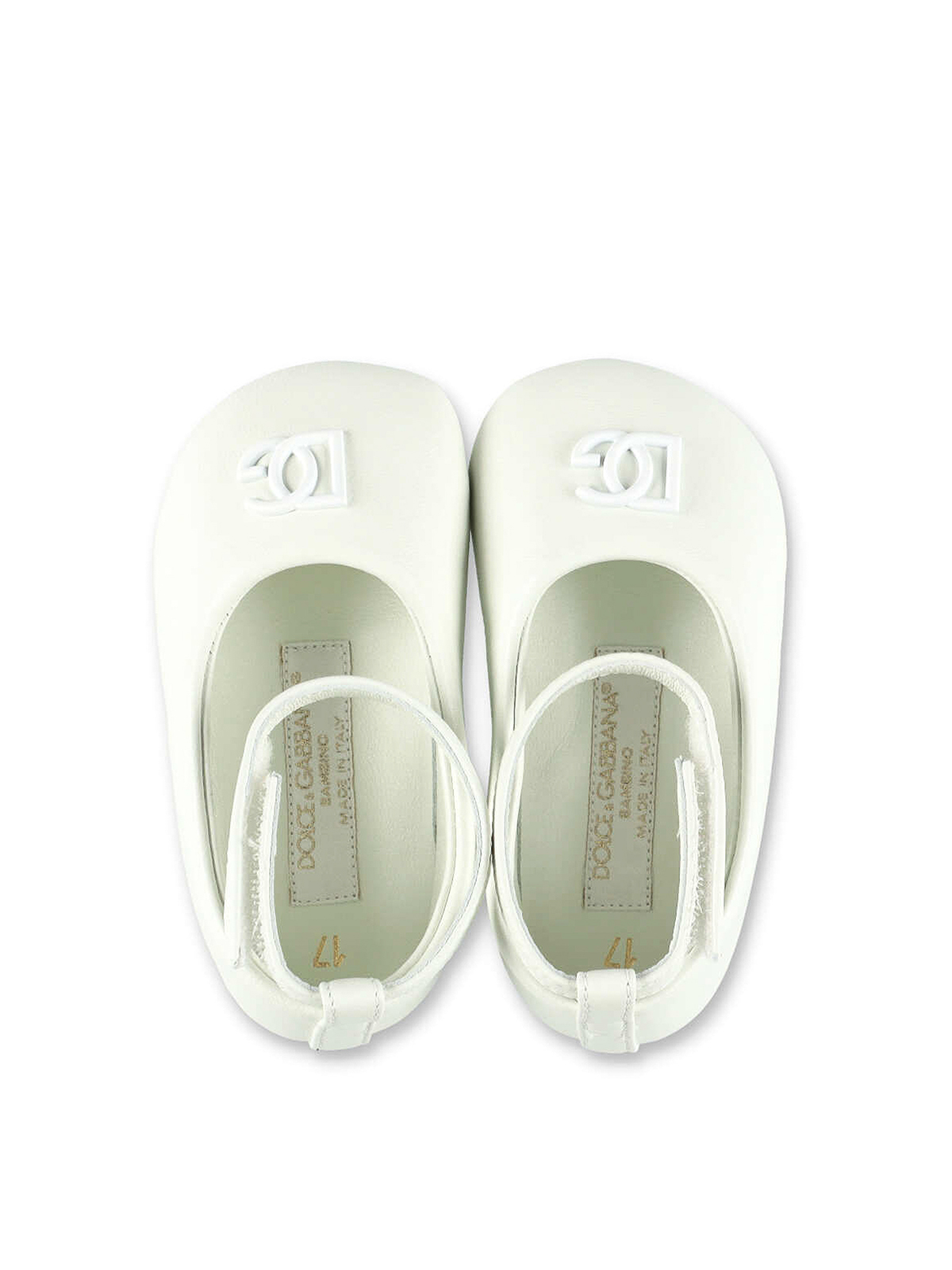 Dolce & Gabbana フラットシューズ - 白|DK0065A1293800010