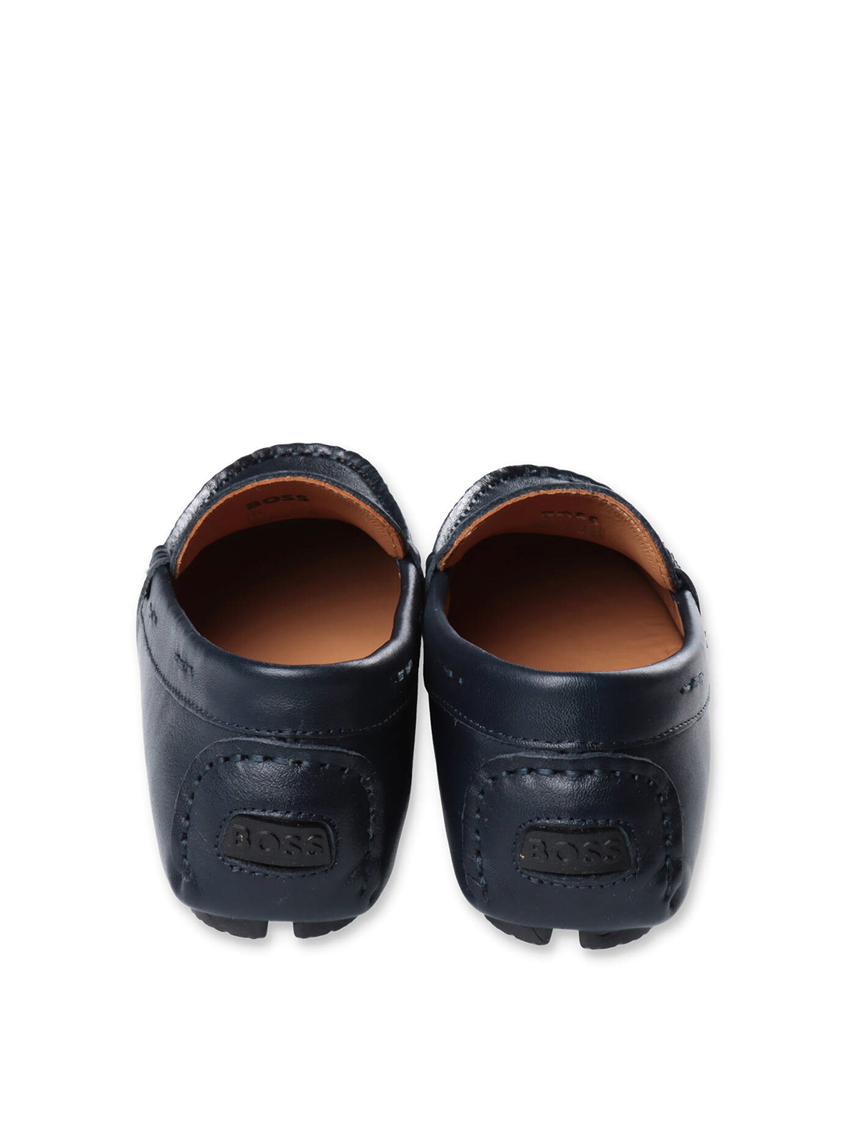 Loafers & Slippers Hugo Boss Blue leather boy hugo boss loafers -