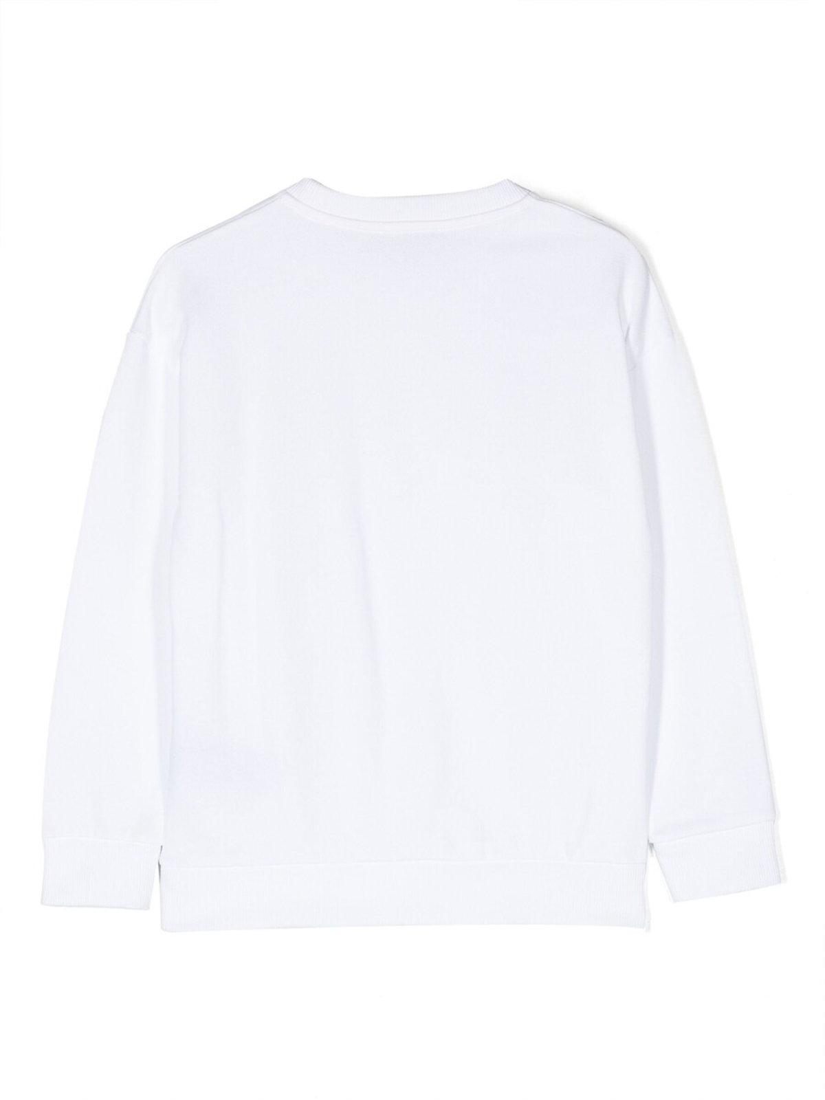 Shop Balmain Logo-print Sweatshirt In Negro