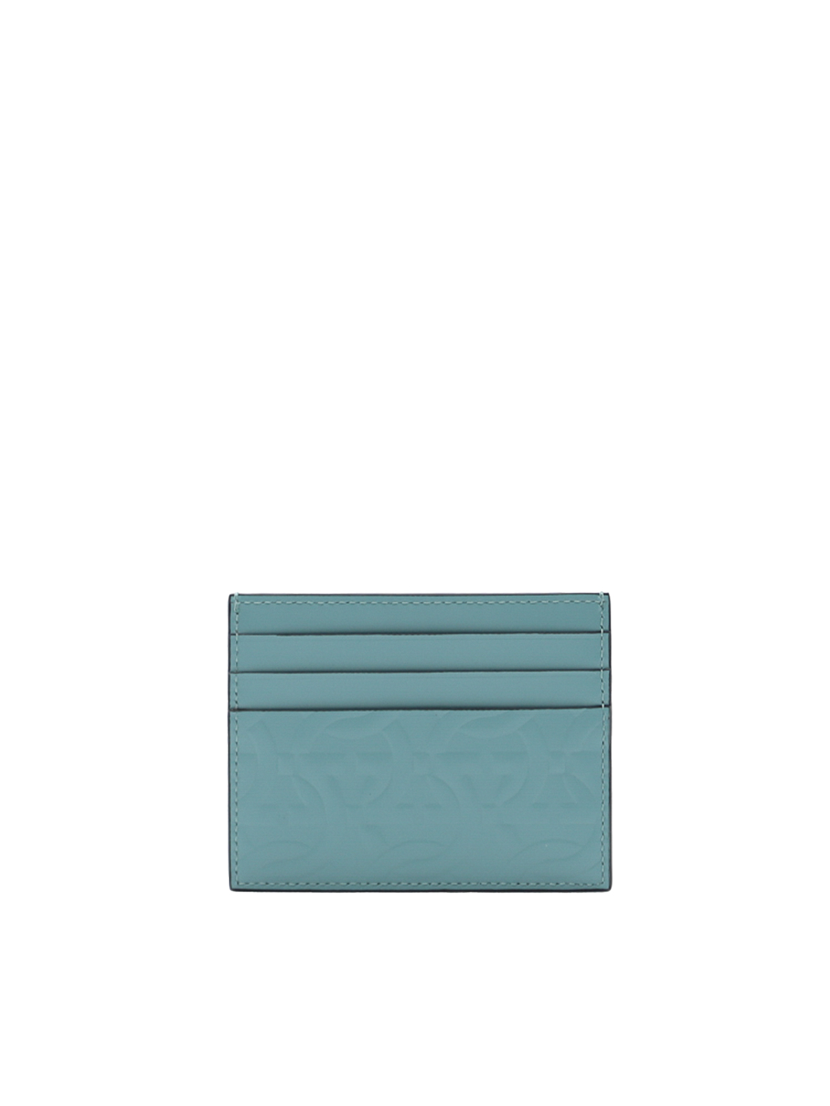 Wallets & purses Salvatore Ferragamo - Leather card holder with gancini ...