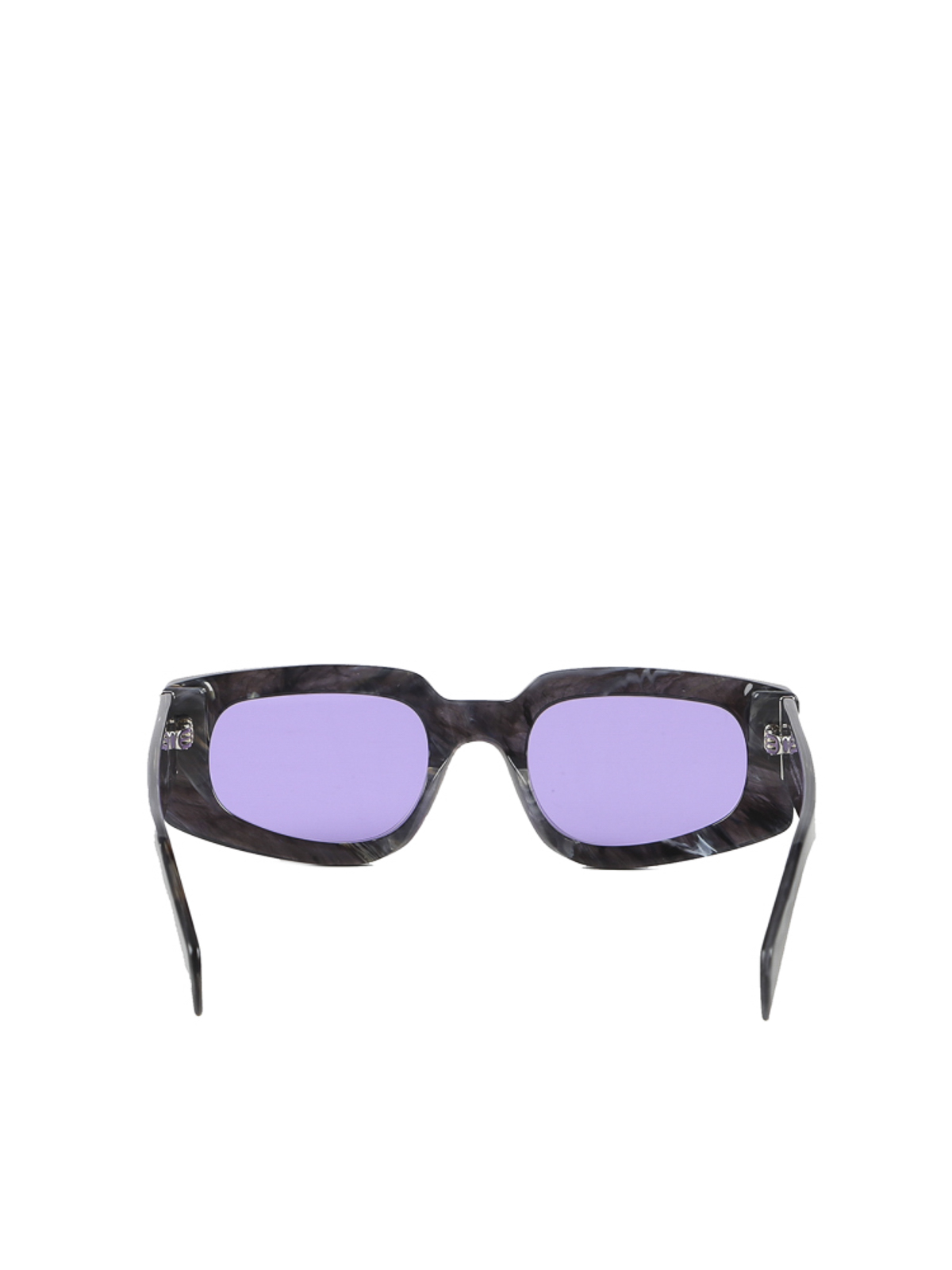 Shop Retro Super Future Tetra Sunglasses In Negro