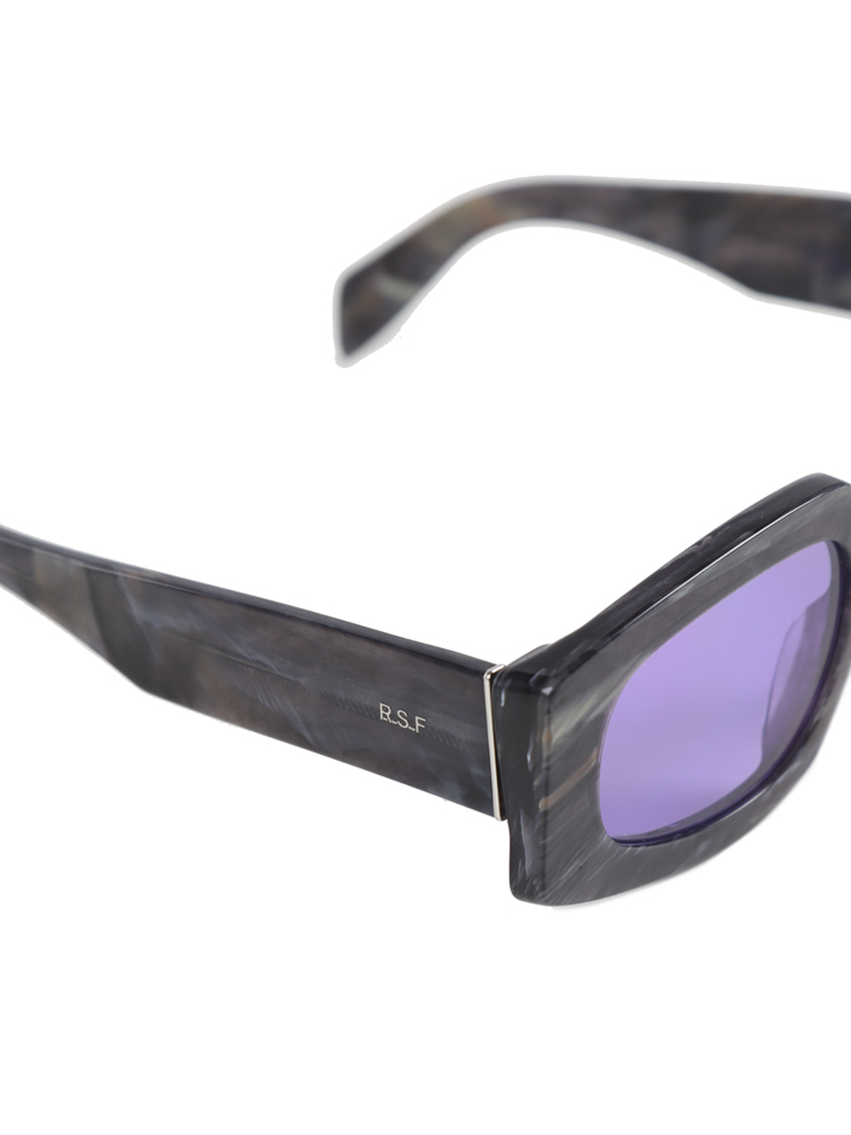 Shop Retro Super Future Tetra Sunglasses In Negro