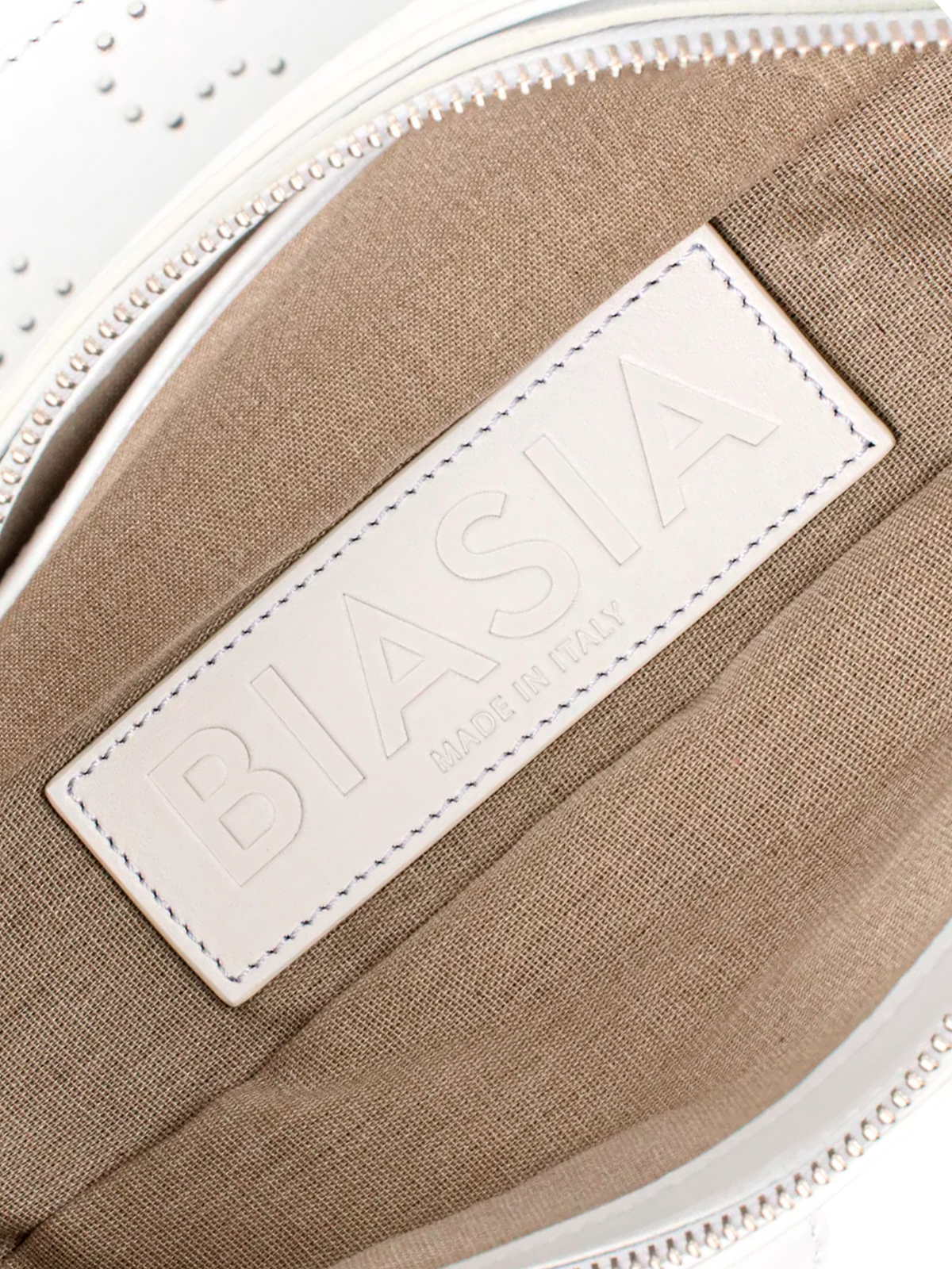 Shop Biasia Shoulder Bag Y2k.001 In Blanco