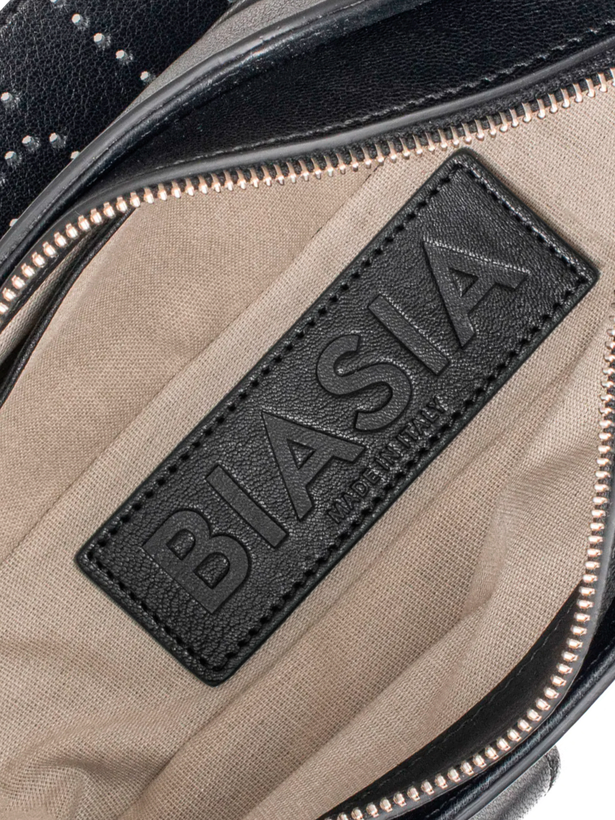 Shop Biasia Shoulder Bag Y2k.001 In Negro