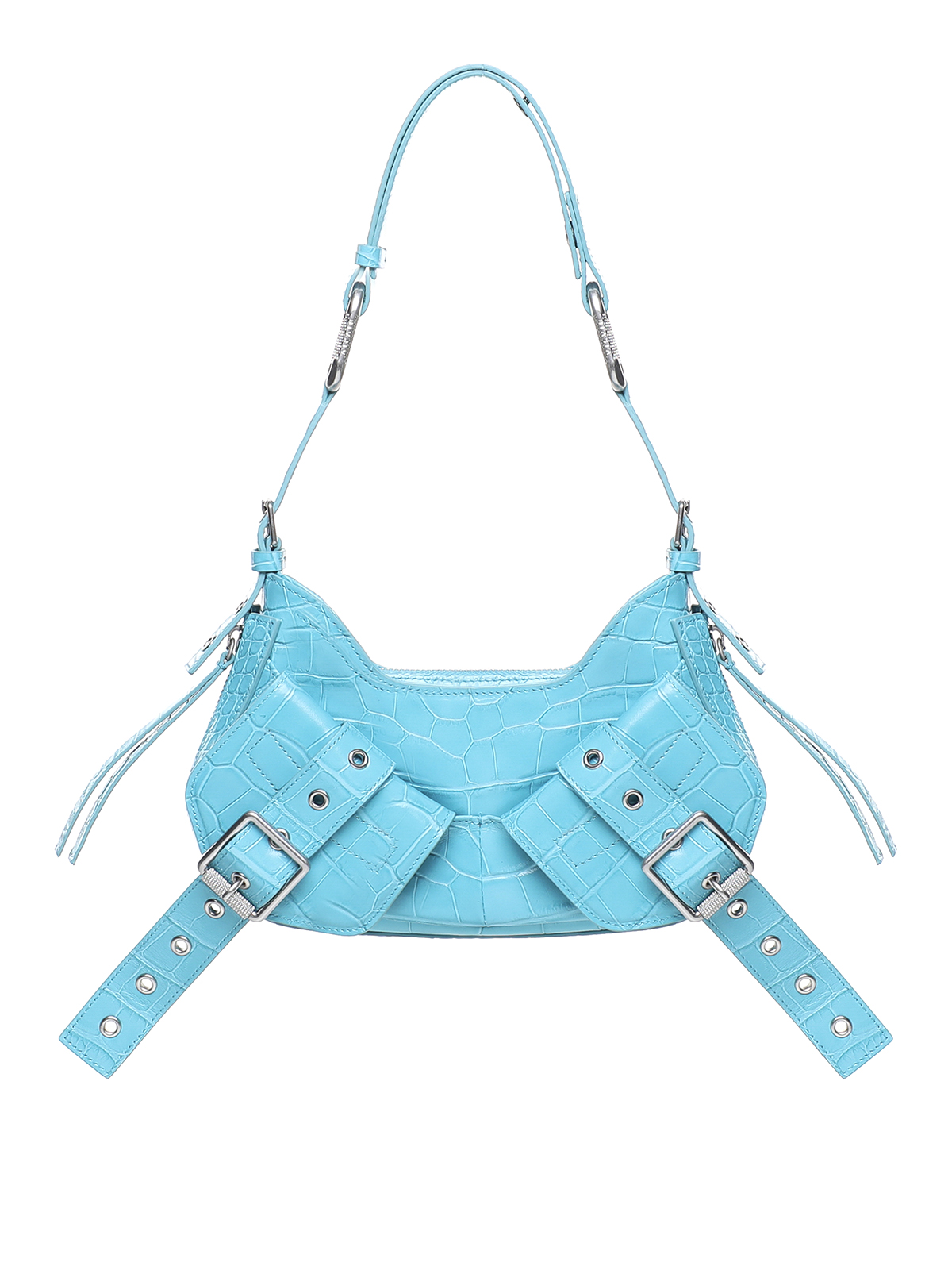 Shop Biasia Shoulder Bag  Y2k.002 In Azul Claro