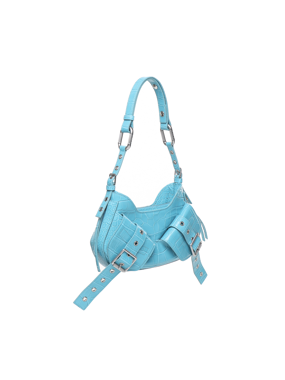 Shop Biasia Shoulder Bag  Y2k.002 In Azul Claro