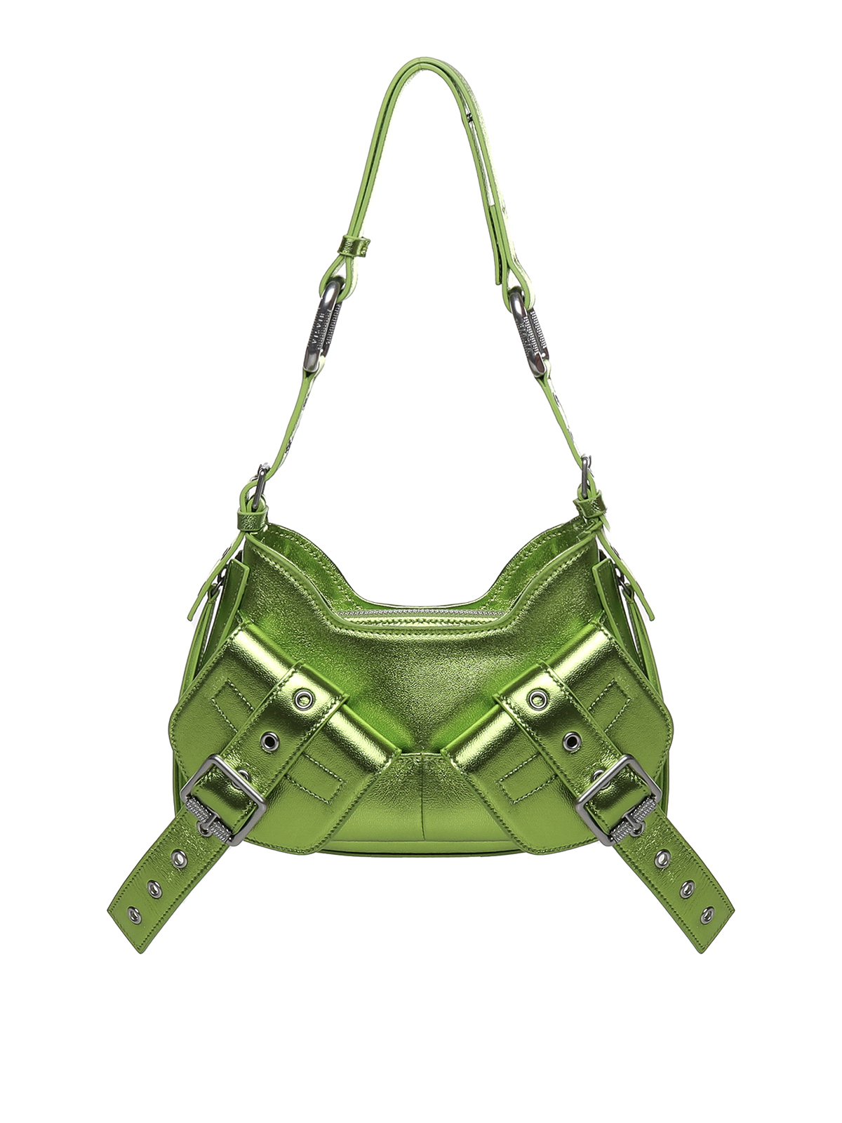 Shop Biasia Shoulder Bag Y2k.002 In Verde