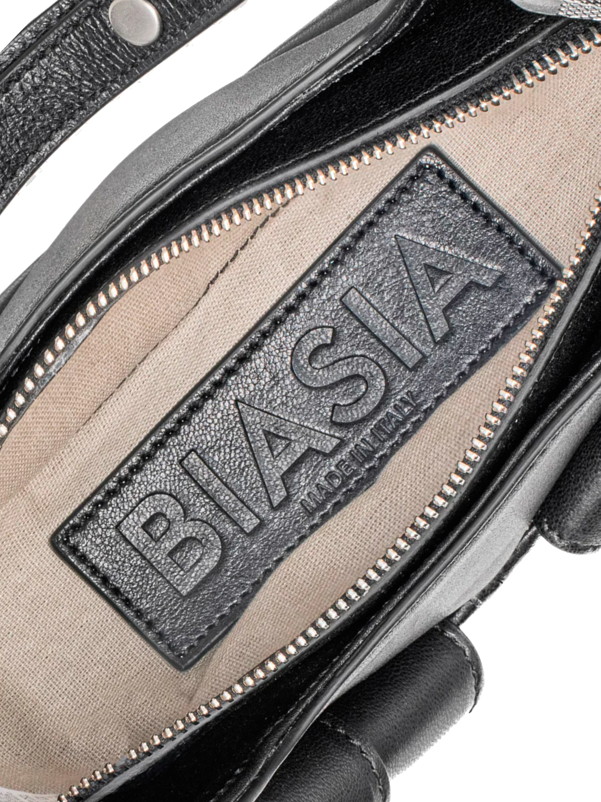 Shop Biasia Shoulder Bag Y2k.002 In Negro