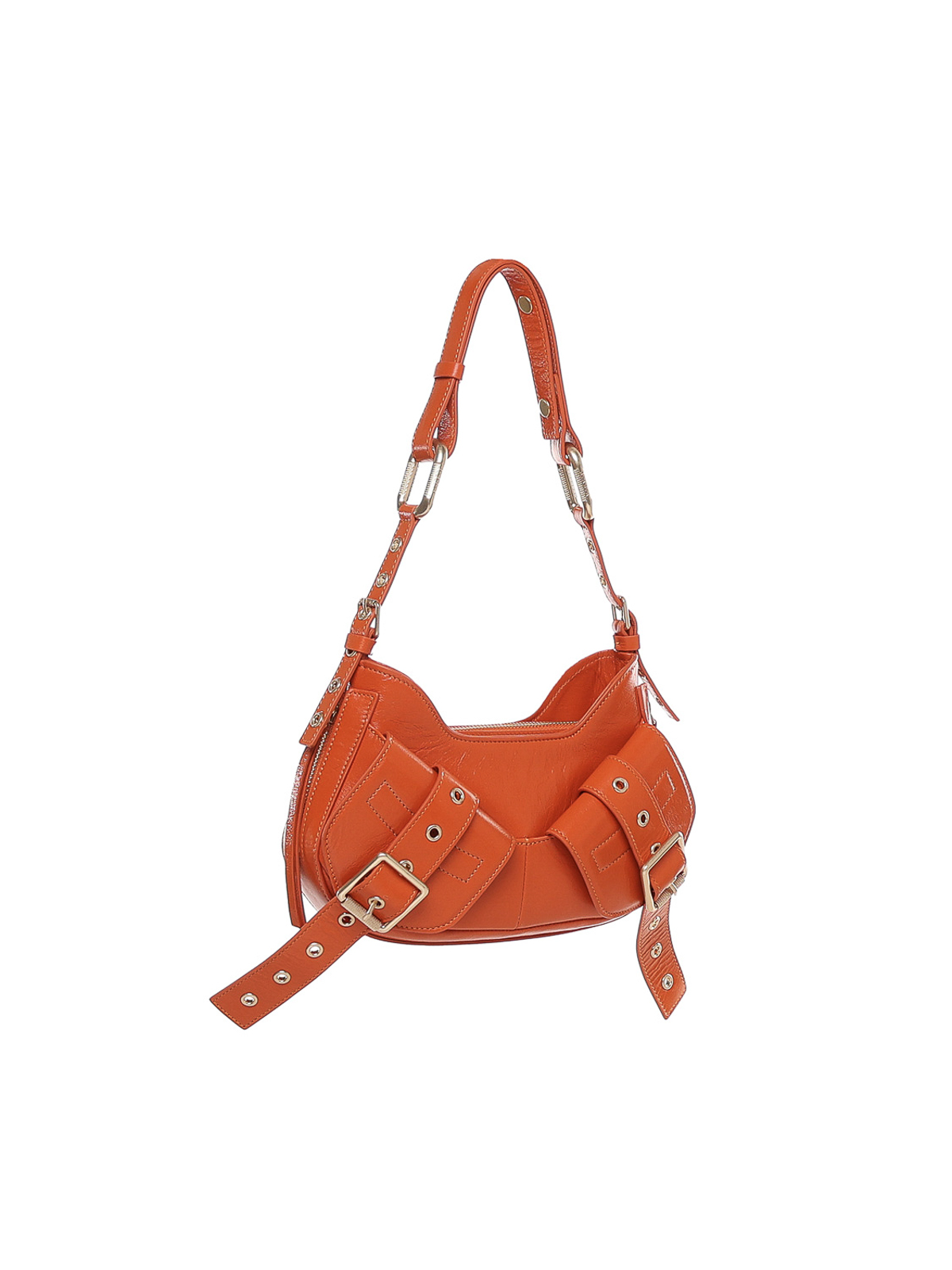 Shop Biasia Shoulder Bag Y2k.002 In Naranja
