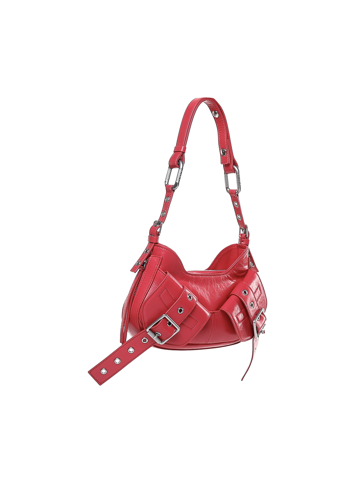 Shop Biasia Shoulder Bag Y2k.002 In Rojo