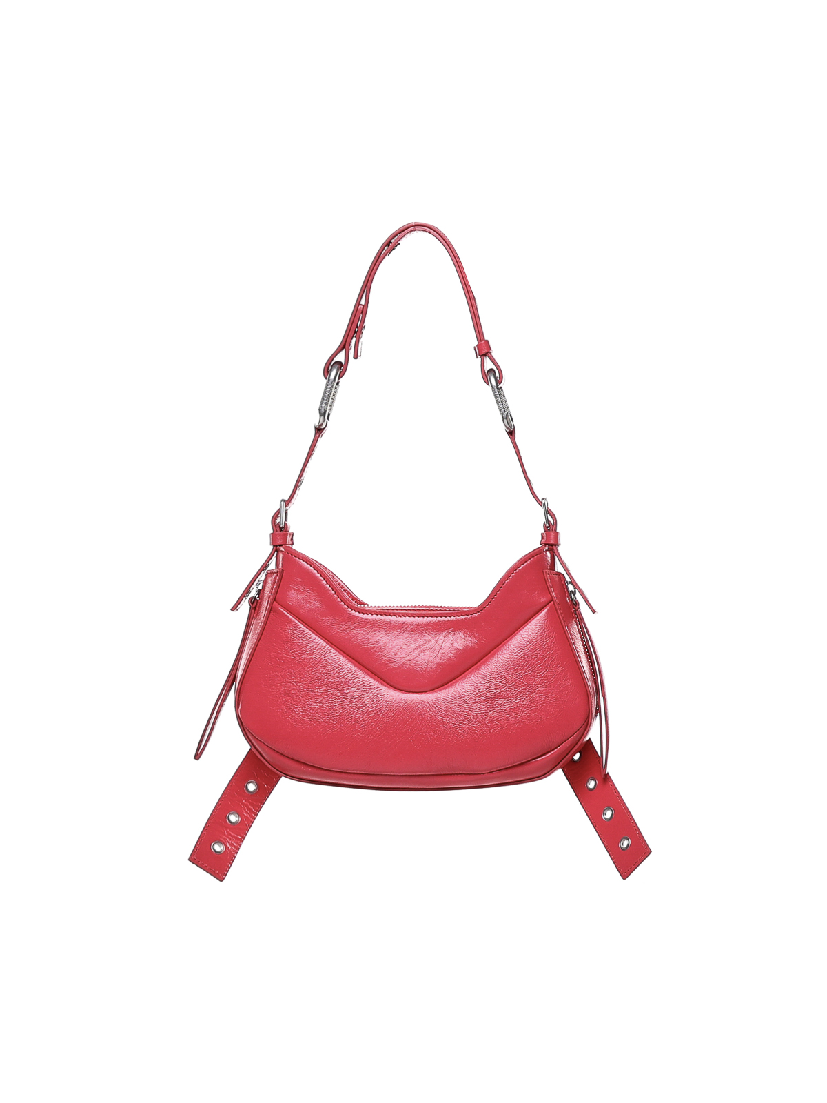 Shop Biasia Shoulder Bag Y2k.002 In Rojo