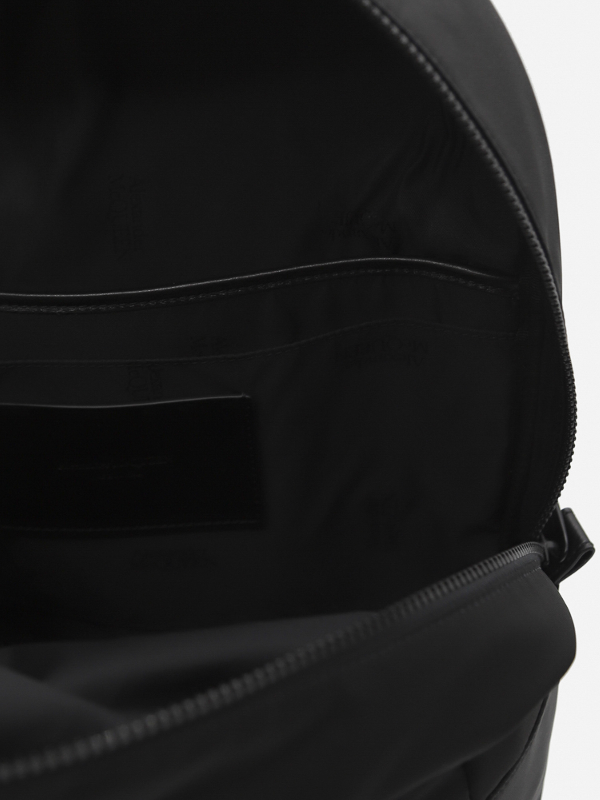 Shop Alexander Mcqueen Metropolitan Backpack With Painting In Nylon In Black