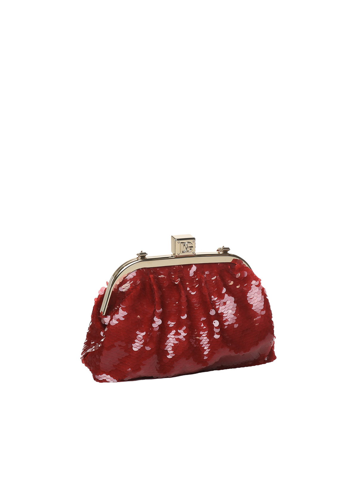 Dolce Gabbana Maria clutch in sequins Red BB7368AH44880303