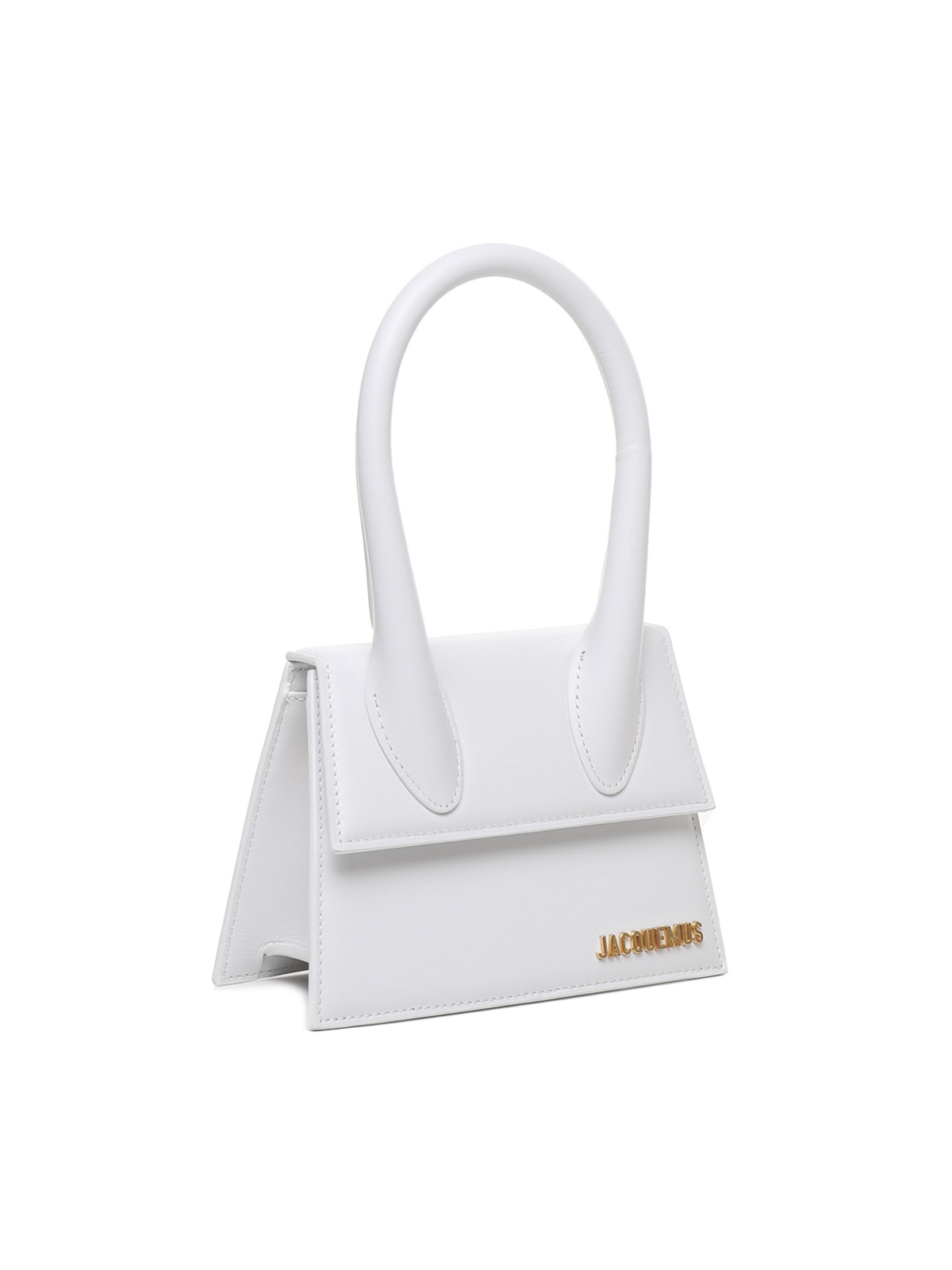 Shop Jacquemus Chiquito Large Bag In Blanco