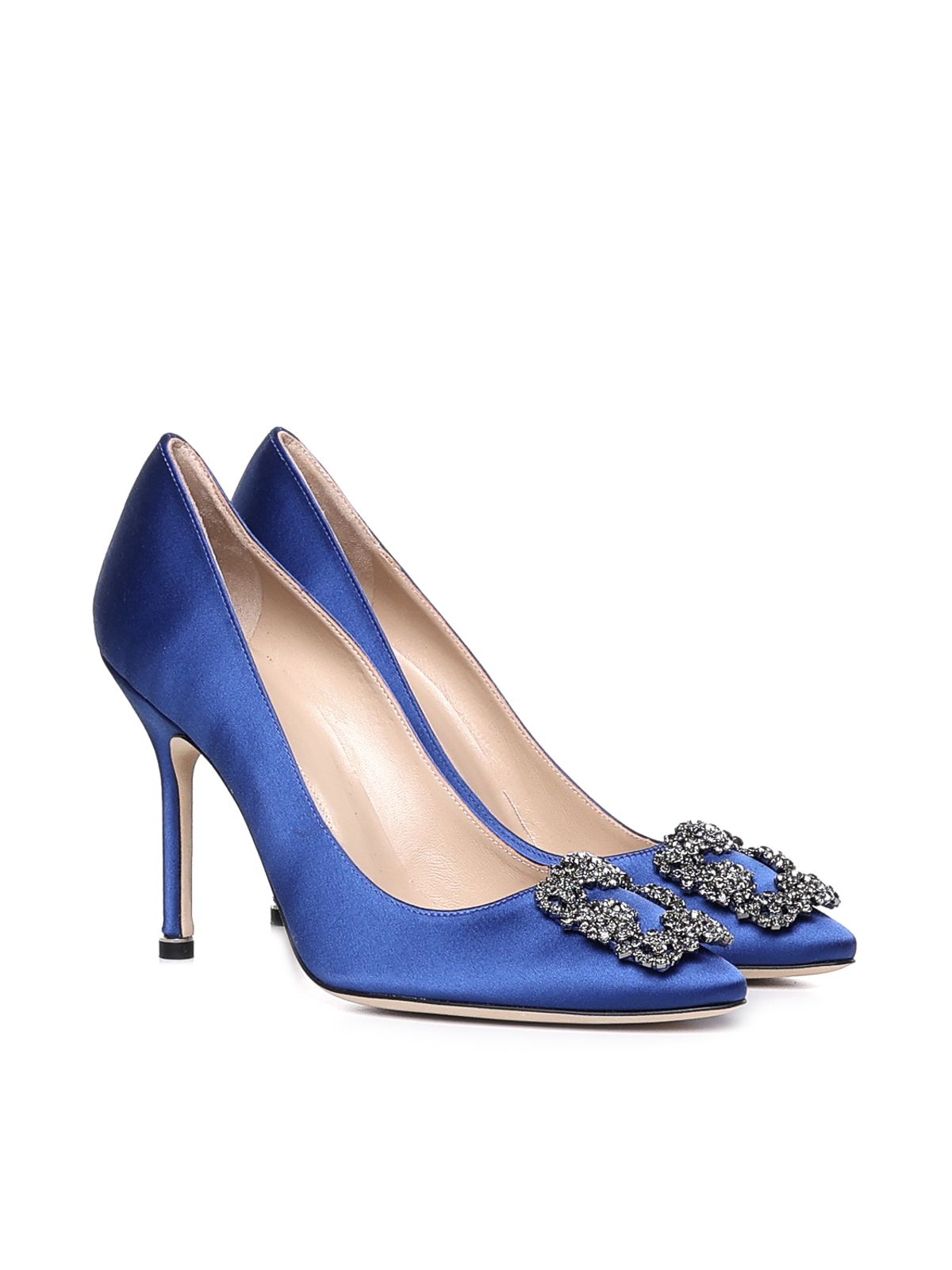 Shop Manolo Blahnik Zapatos De Salón - Azul In Blue
