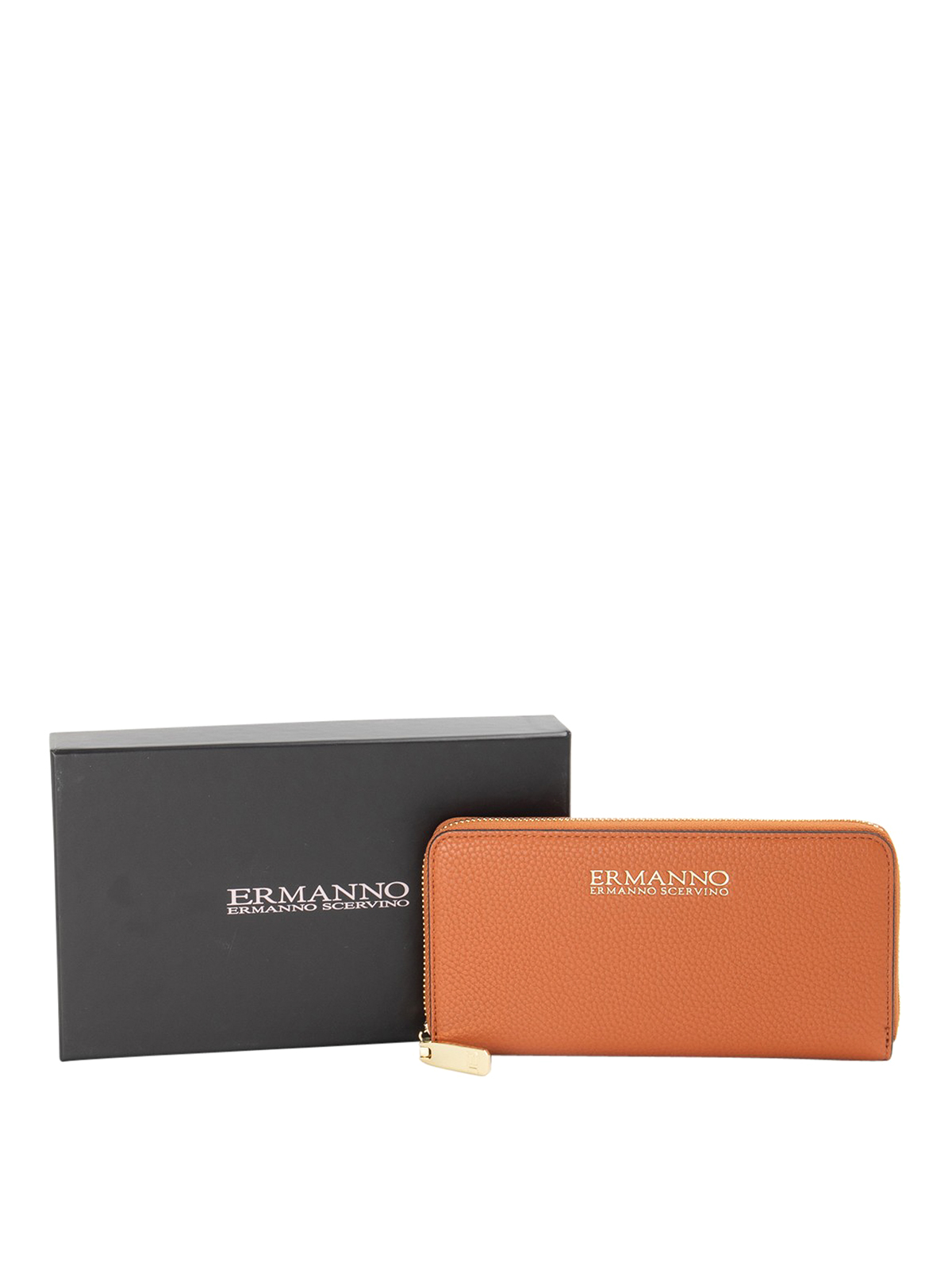 Shop Ermanno By Ermanno Scervino Wallet In Brown