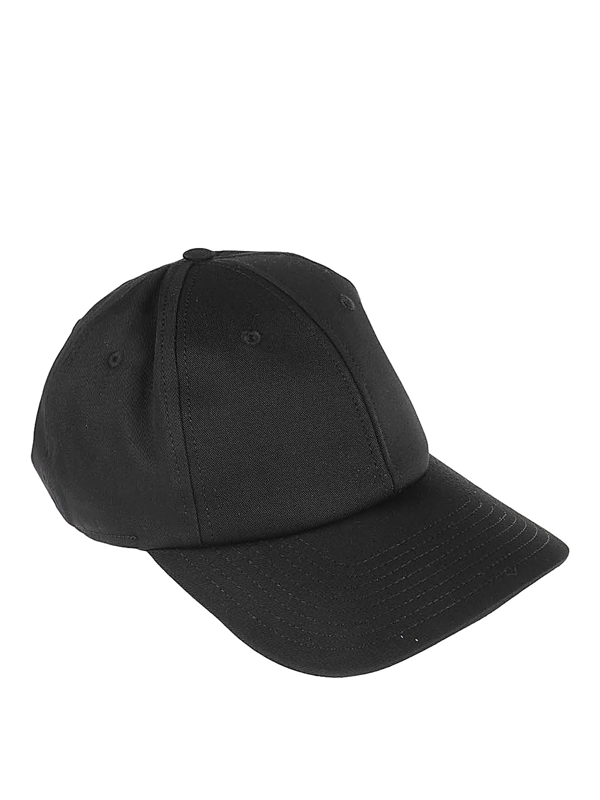 Shop Armarium Cotton Baseball Cap In Black