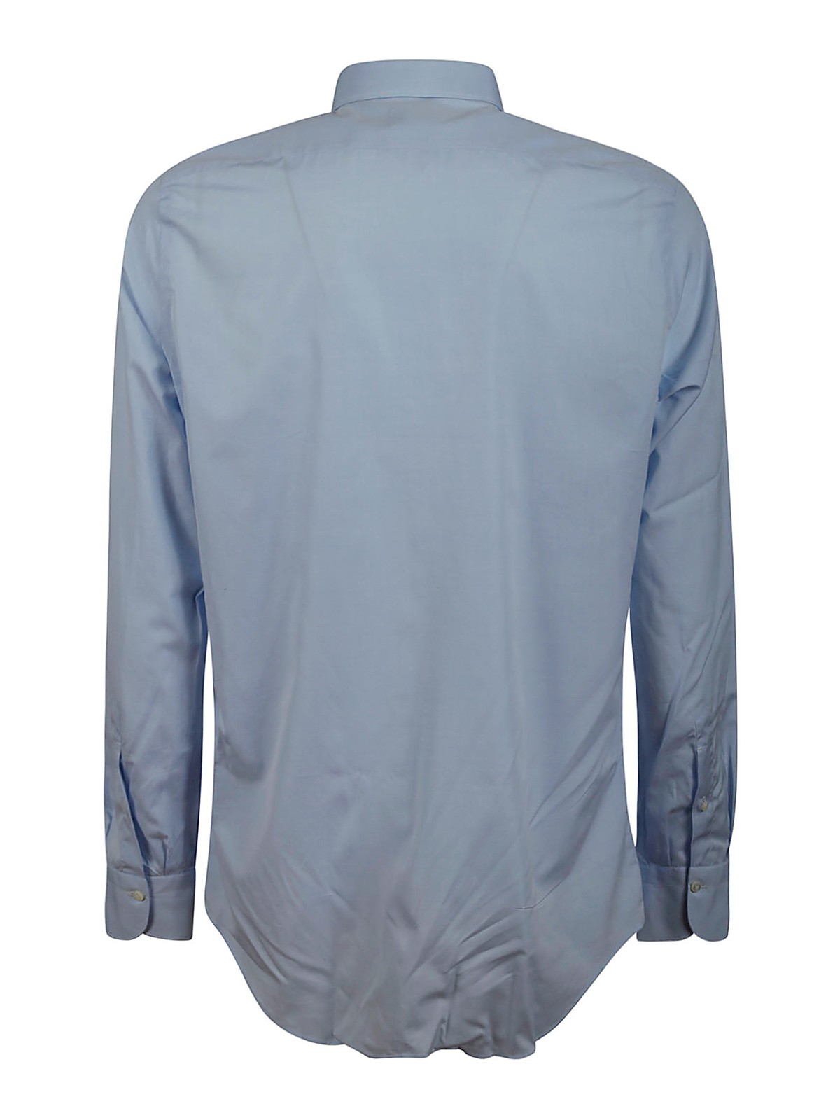 Shop Finamore 1925 Shirt 170.2 In Azul Claro