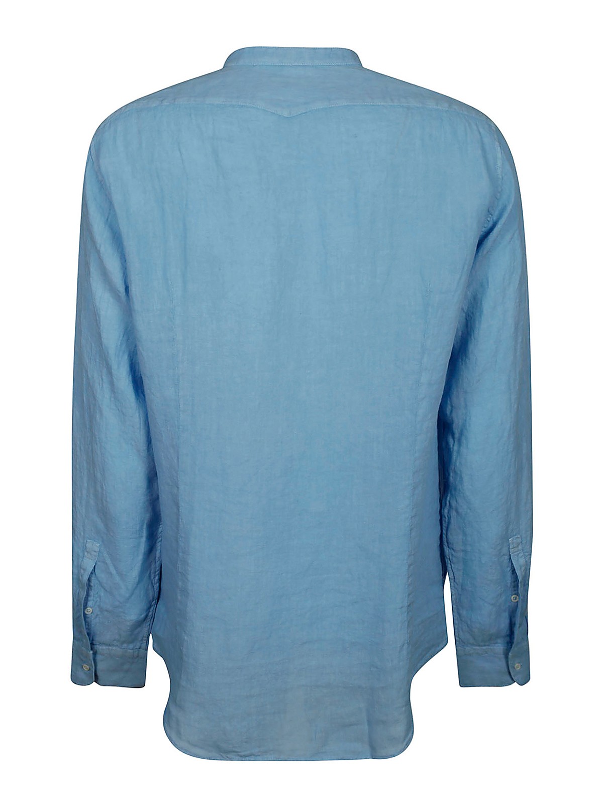 Shop Massimo Alba Camisa - Azul Claro In Light Blue