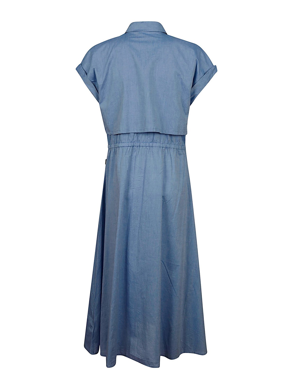 woolrich denim dress Vintage Woolrich Long Denim Dress Womens Button Front 100% Cotton Size Medium