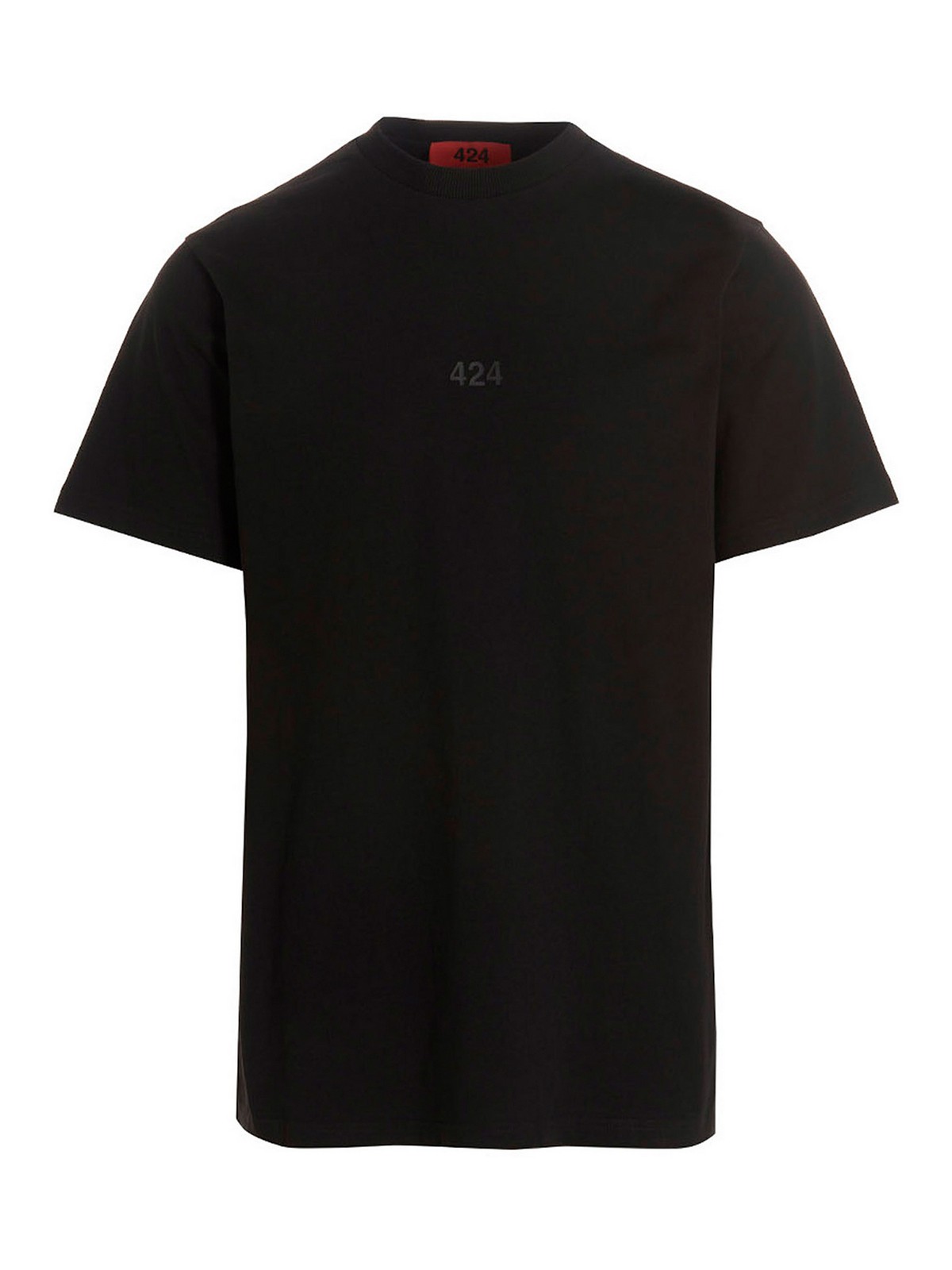 Shop 424 Camiseta - Negro In Black
