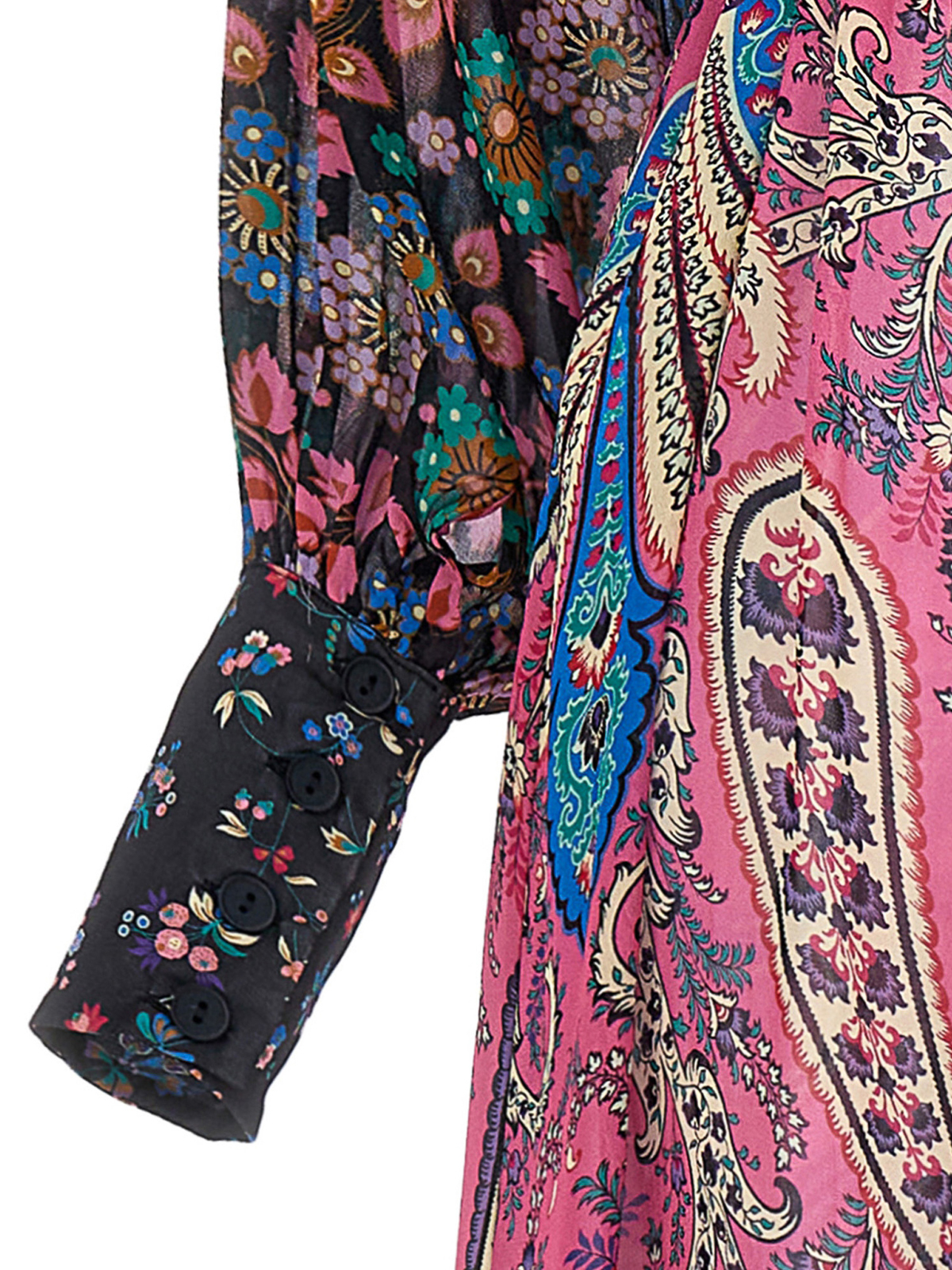 Shop Anjuna Lucilla Shirt Dress In Multicolour