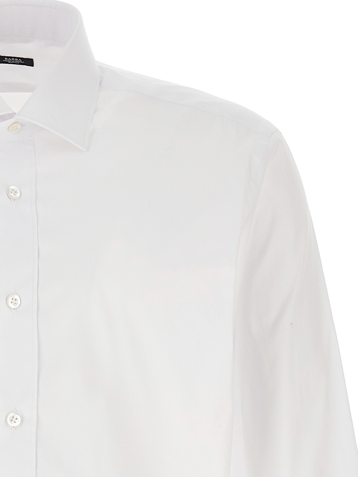 Tシャツ・カットソー BARBA FW24 Poplin shirt (I1U12P01PZ2710 0001) Barba Poplin shirt - White - Men | T1U12P01PZ2700U0001