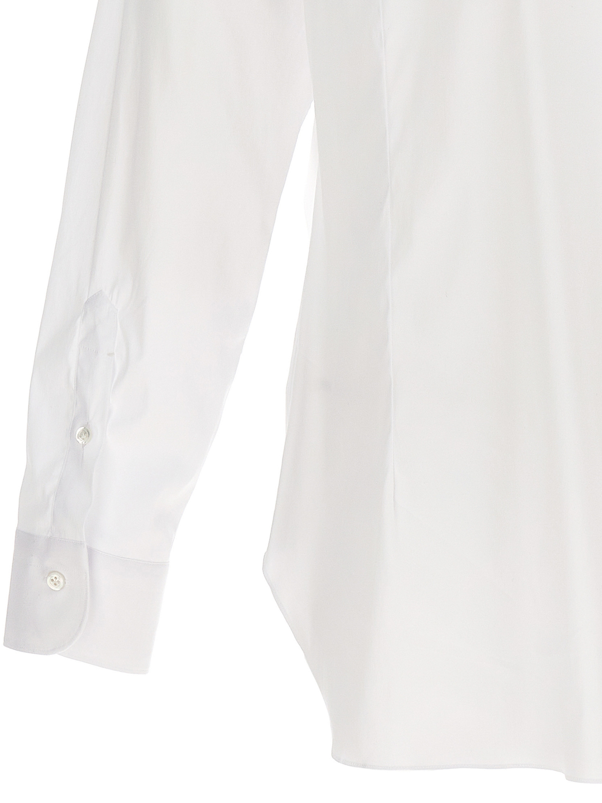 Tシャツ・カットソー BARBA SS24 Poplin shirt (T1U12P01PZ2701 0001) Barba Poplin shirt - White - Men | T1U12P01PZ2700U0001