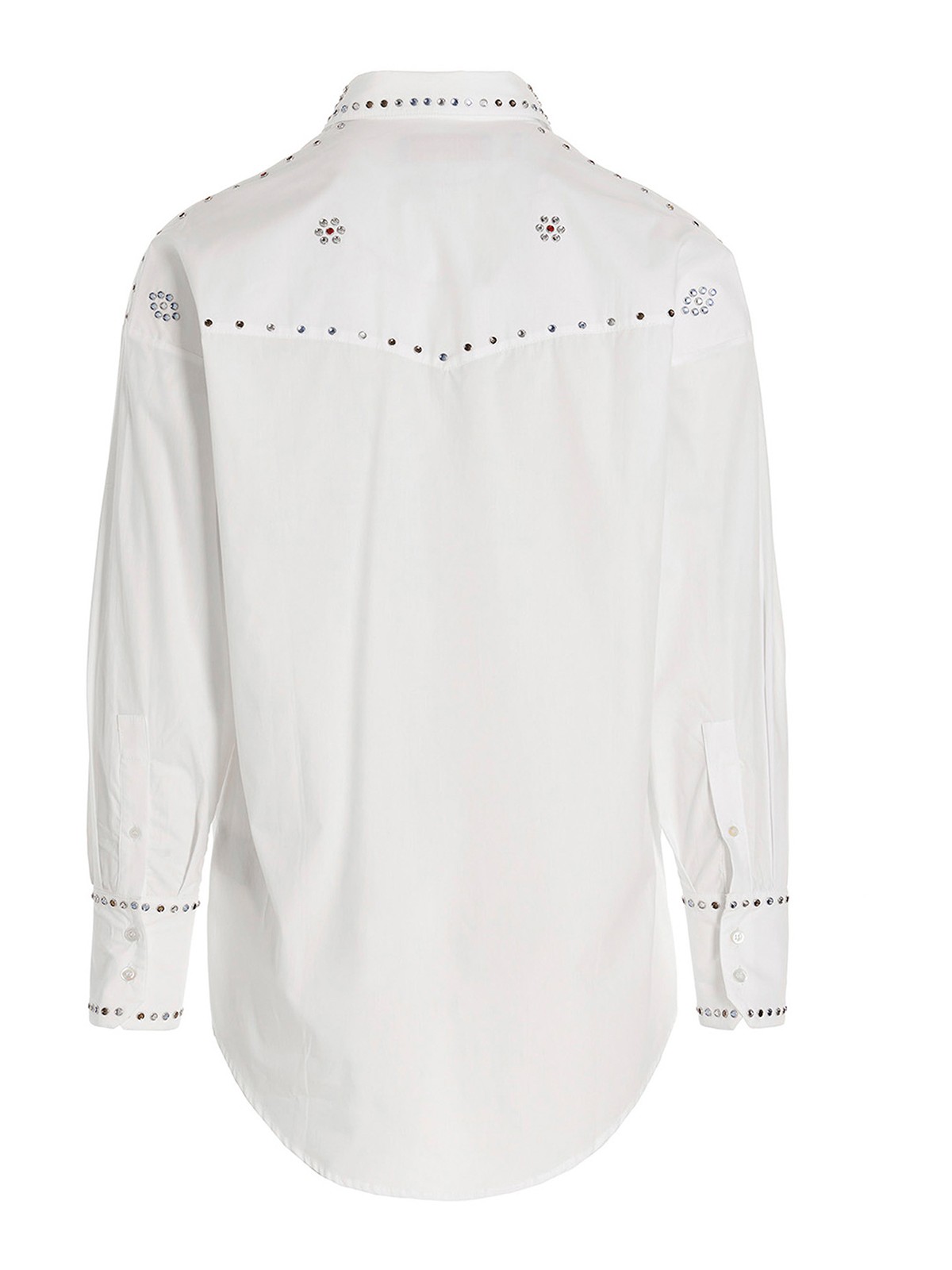 Shop Bluemarble Jewel Stone Shirt In White