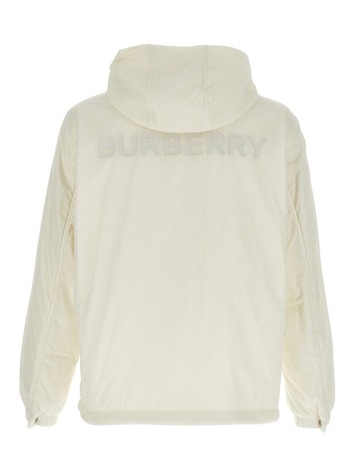 ダウン・ハイテクコート Burberry - パーカー - 白 - 8065549