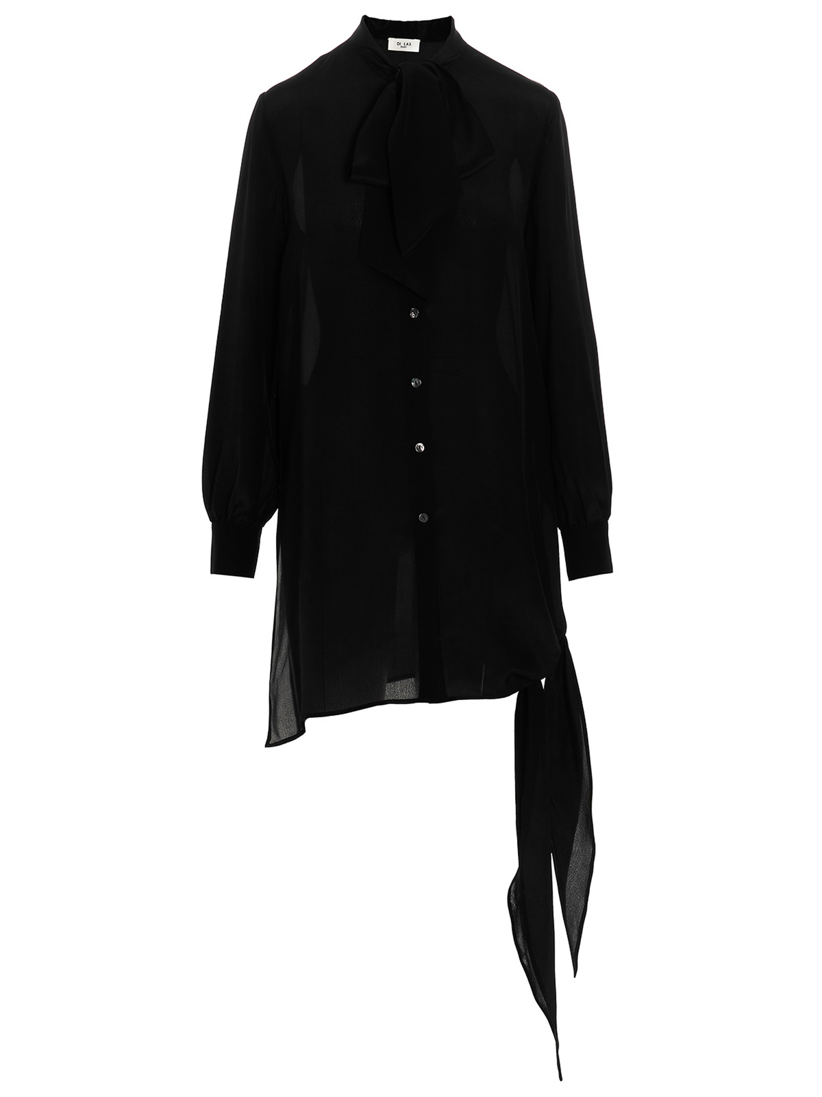 Shop Di.la3 Pari' Camisa - Negro In Black