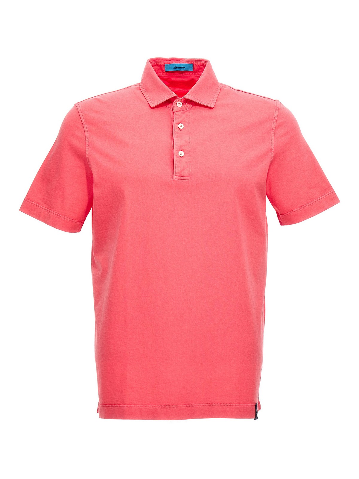 Drumohr Light Cotton Polo Shirt. In Multicolour